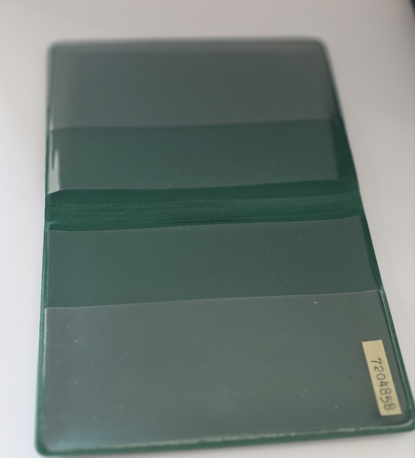 Genuine Vintage Rolex Paper Holder Serial Early 1980\'s  115 mm X 84mm