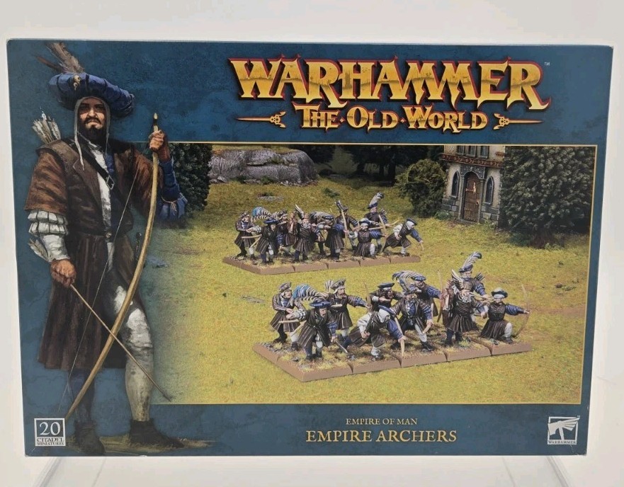 Empire of Man: Archers Warhammer The Old World New Sealed