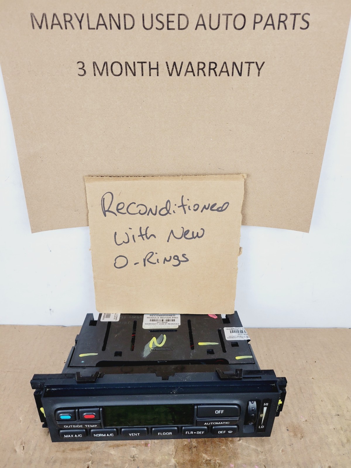 03-11 MERCURY GRAND MARQUIS FORD CROWN VICTORIA Climate Control REFURBISHED N 03-11 MERCURY GRAND MARQUIS FORD CROWN VICTORIA Climate Control REFURBISHED N
