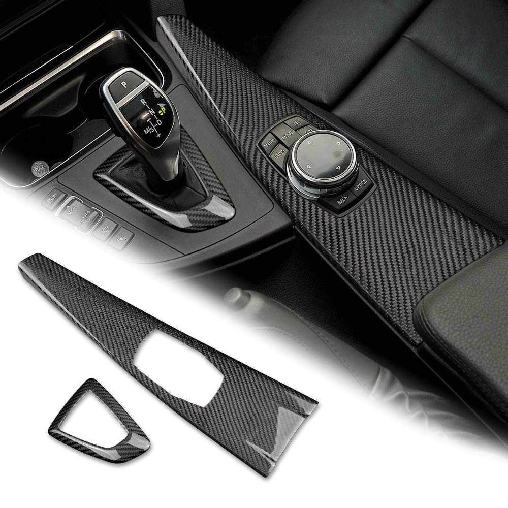 Carbon Fiber Center Console Trim Cover Kit for BMW F30 F31 F32 F34 F36 M3 F80 Carbon Fiber Center Console Trim Cover Kit for BMW F30 F31 F32 F34 F36 M3 F80