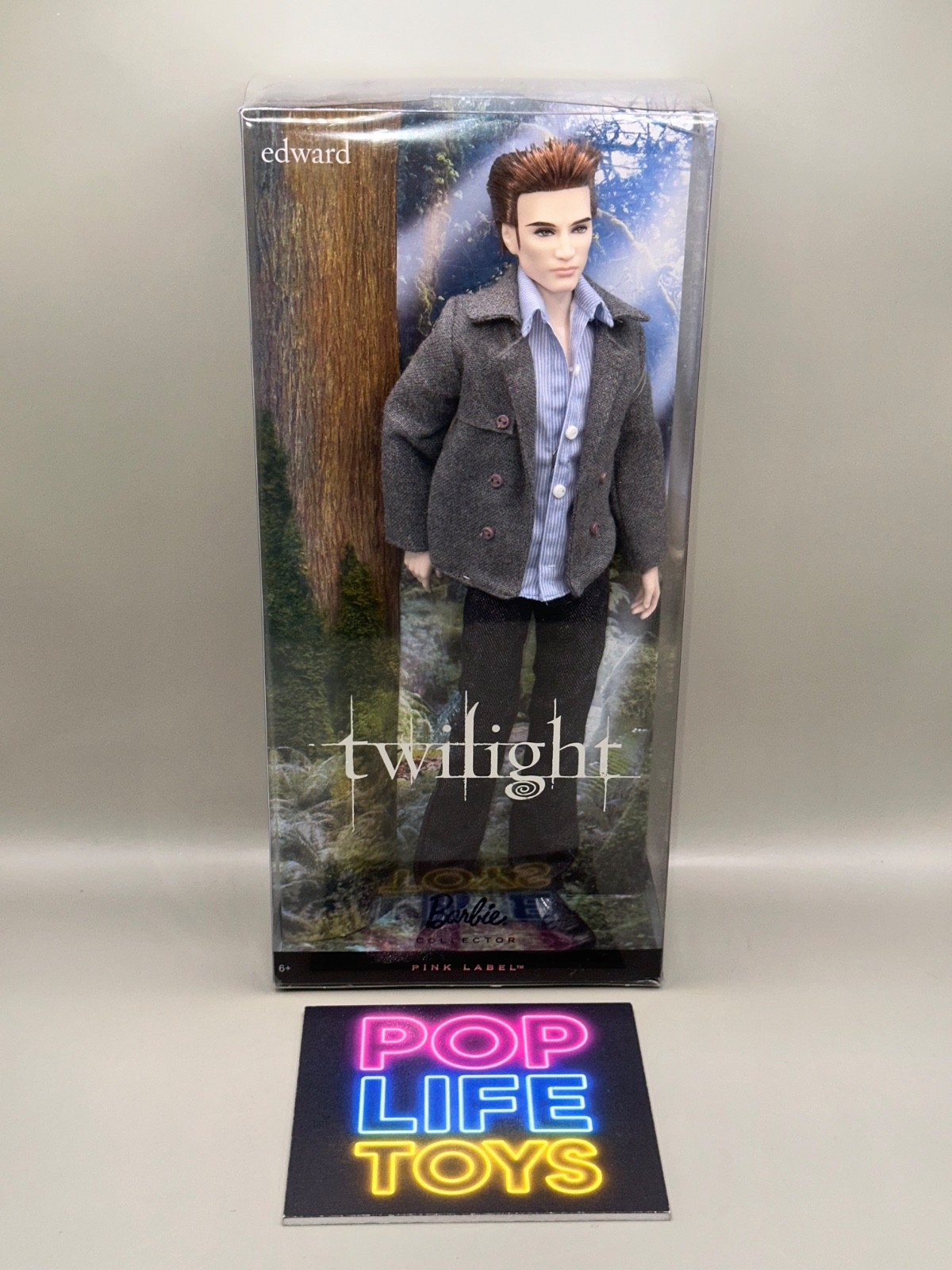 2009 Mattel Barbie Collector Pink Label “Twilight: Edward” #R4161 *NRFB*