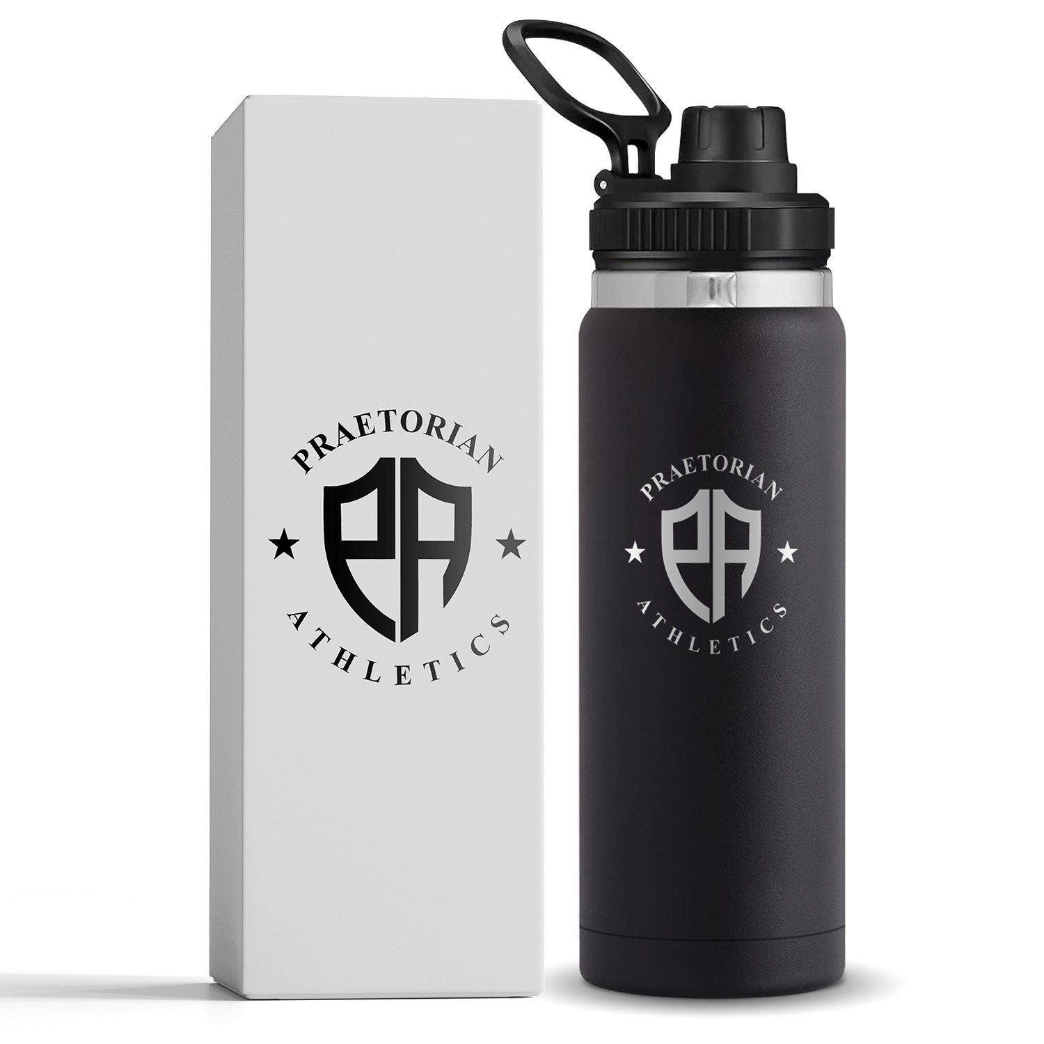 24oz Stainless Steel Water Bottle Insulated Leakproof Sports Travel BPA Free