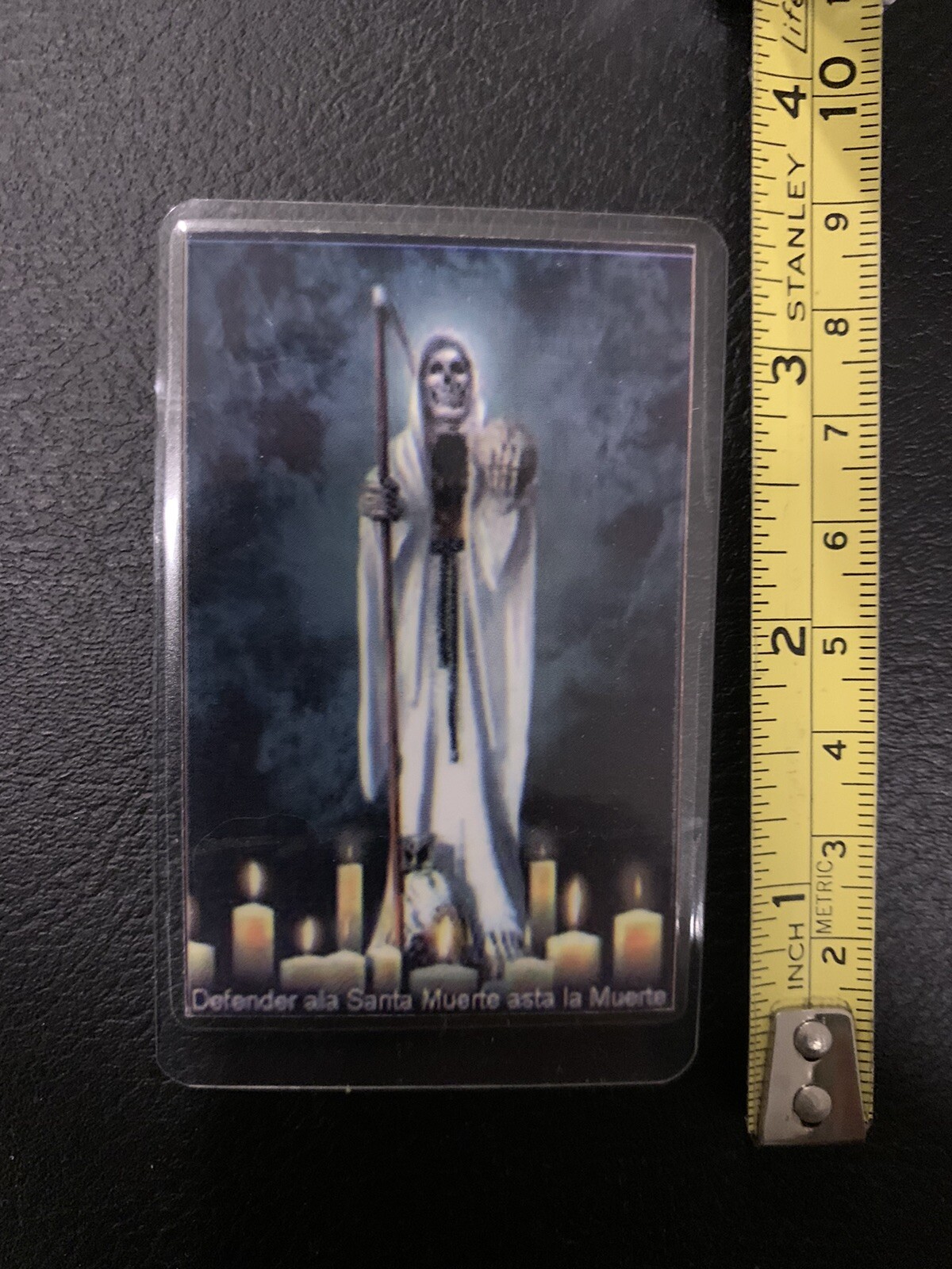 Santa Muerte Oracion -Holy Death - Prayer Card - Laminated Santa Muerte Oracion -Holy Death - Prayer Card - Laminated