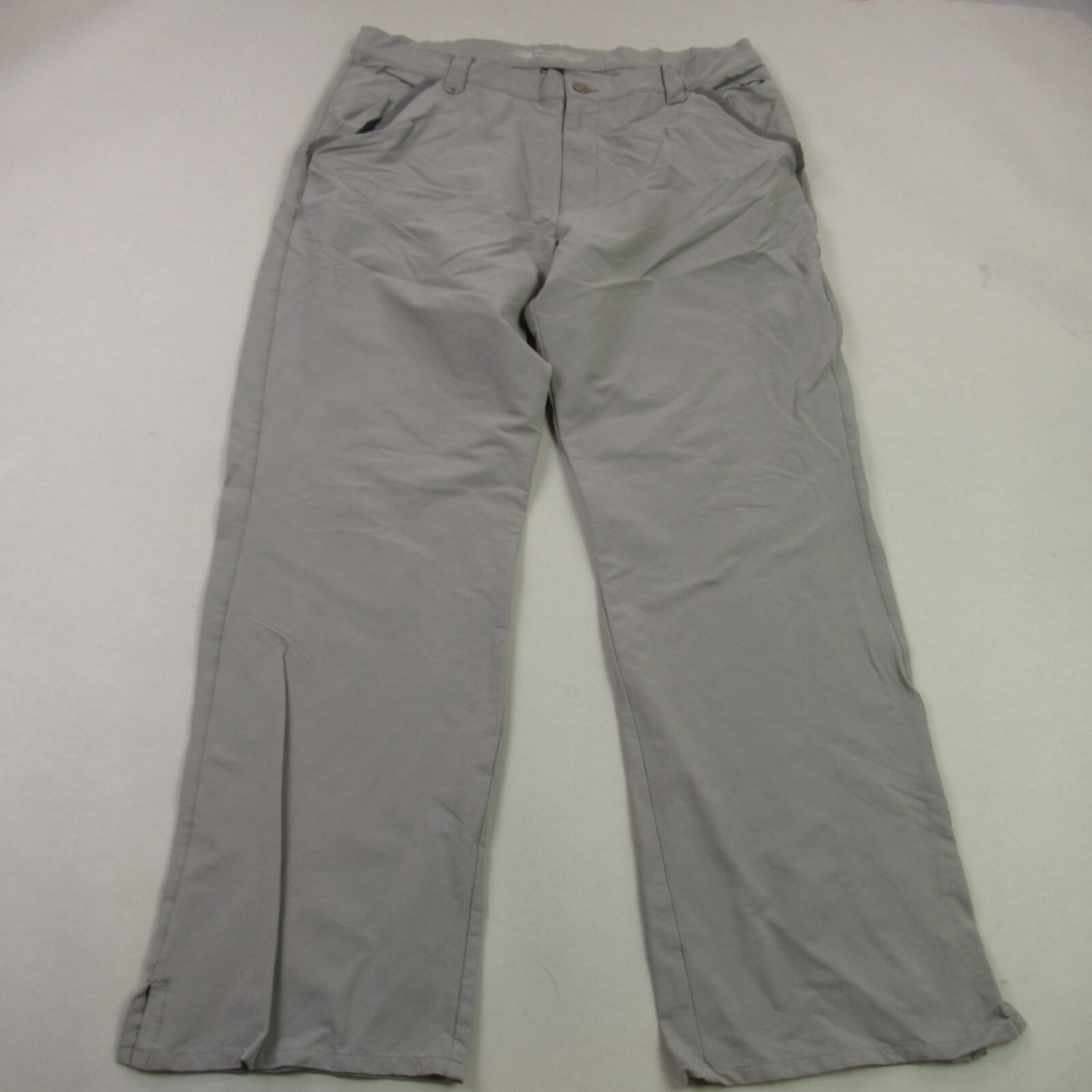 Oakley Pants Mens Large Chino Pockets Gray Casual Lightweight Outdoors