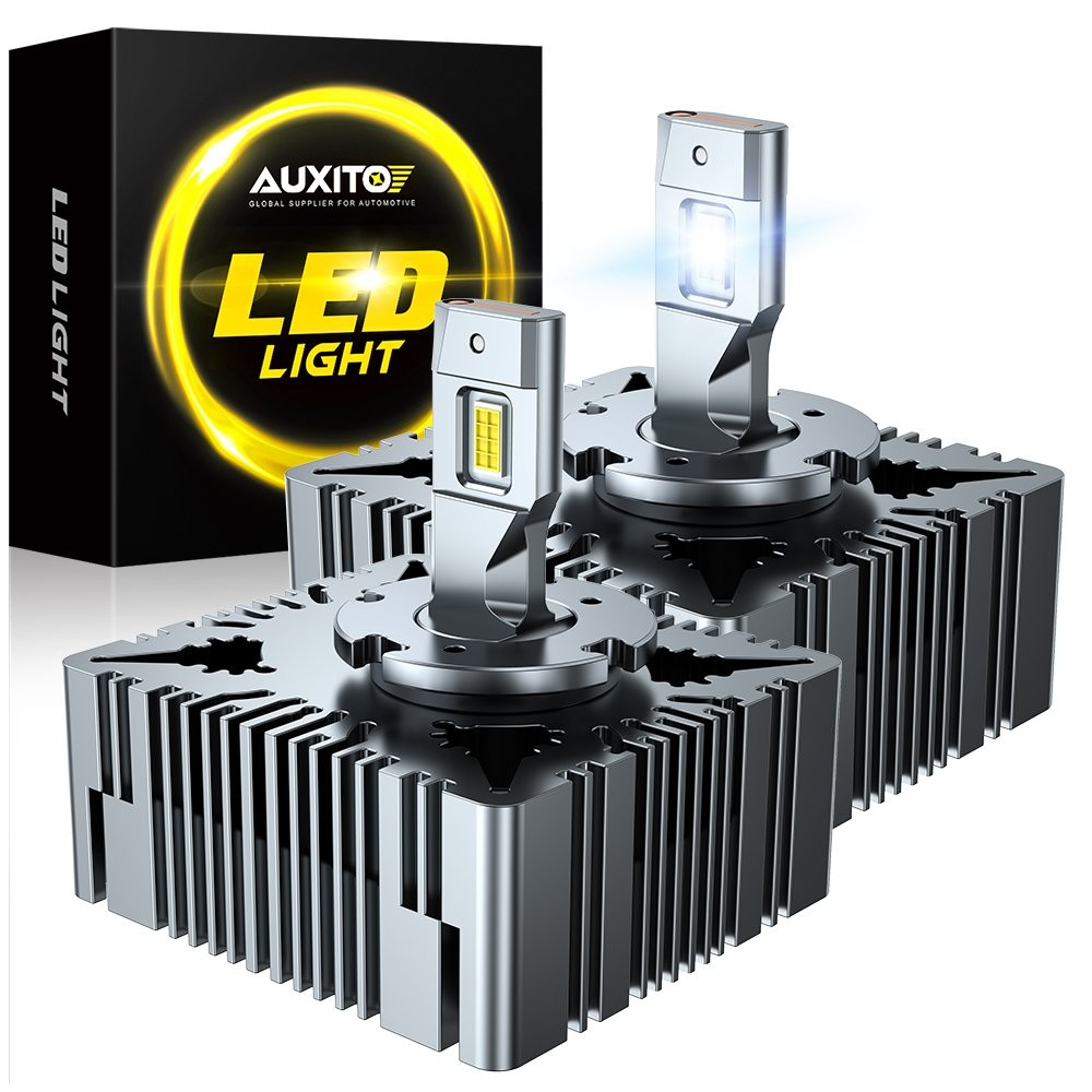 2PCS D5S/D5R LED Headlight Replace HID Xenon Super Bright 6000K Conversion Kit D