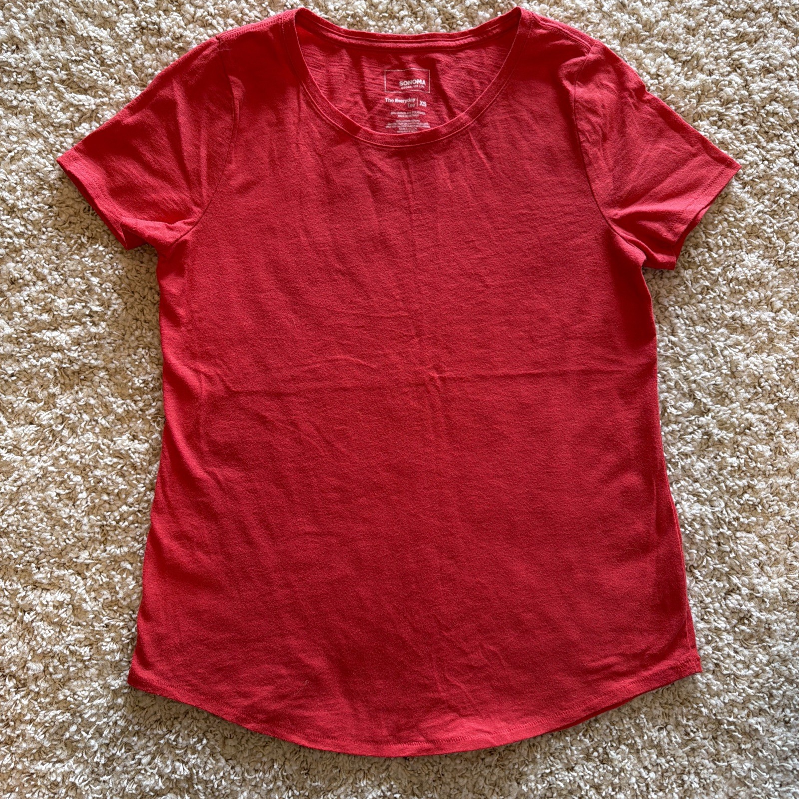 Women’s Sonoma Everyday Crew neck Tee Size XS Women’s Sonoma Everyday Crew neck Tee Size XS