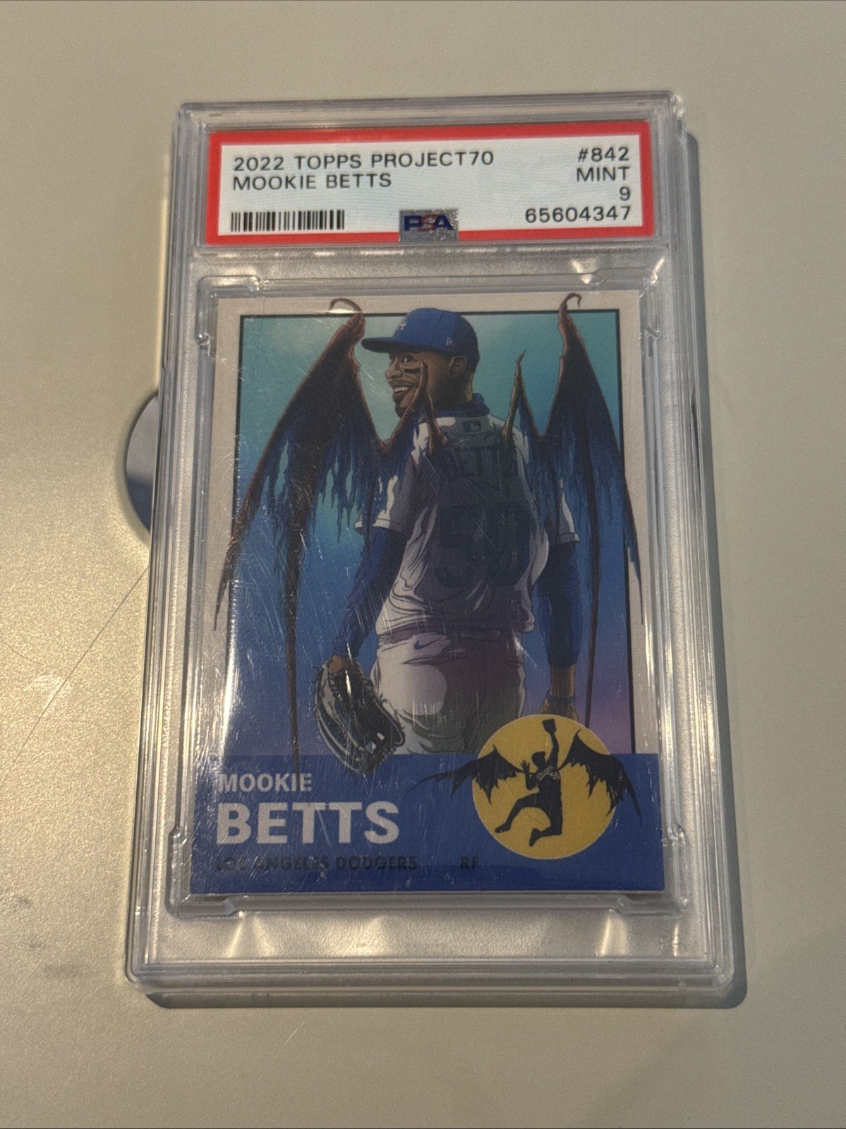 2022 Topps Project 70 - 1963 Topps Baseball Mookie Betts #842 Psa 9 Pop 18. 2022 Topps Project 70 - 1963 Topps Baseball Mookie Betts #842 Psa 9 Pop 18.