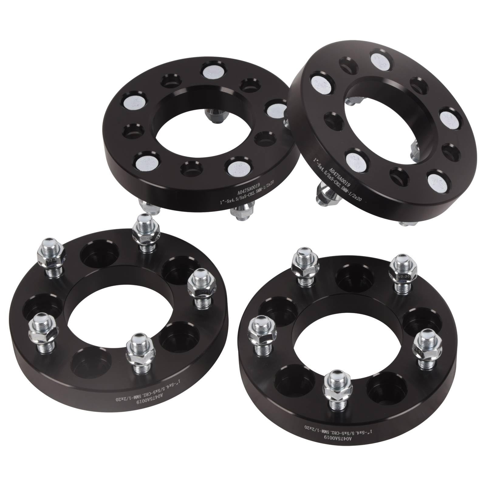 4PCS 5x4.5 to 5x5 Wheel Adapters 1/2