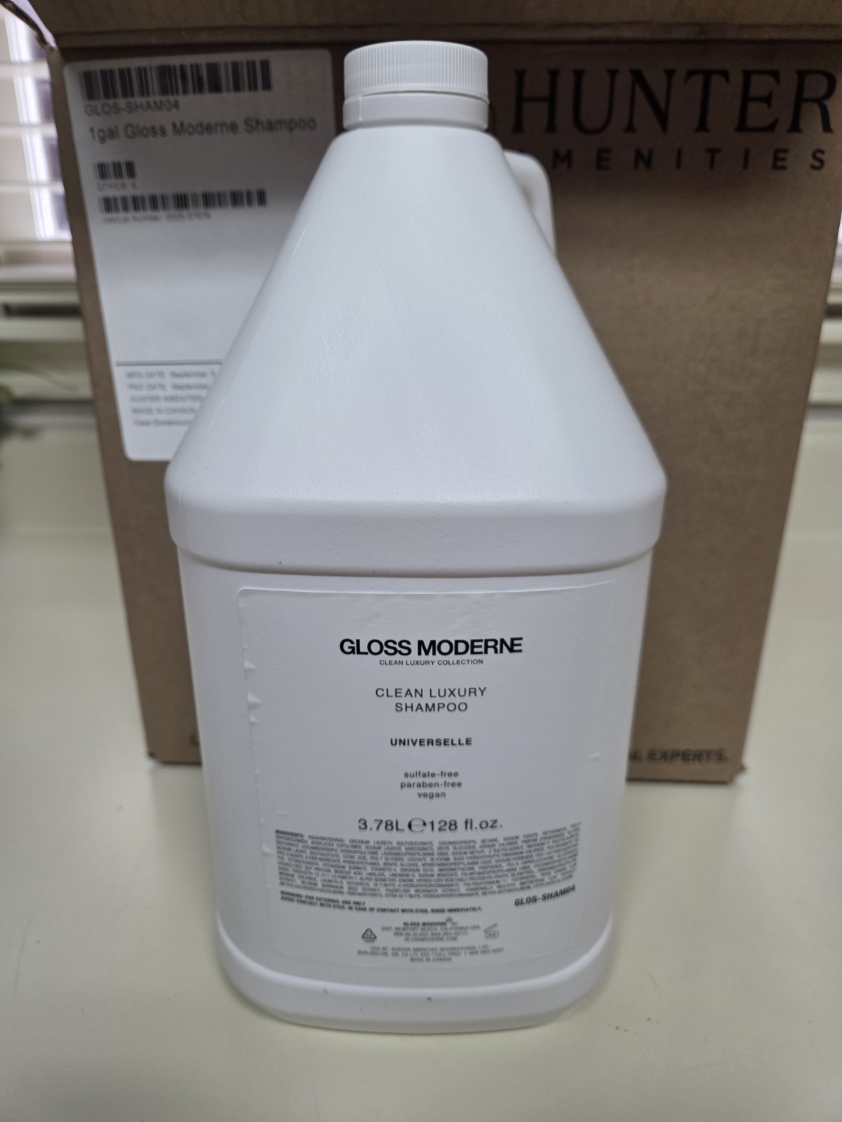 Gloss Moderne Clean Luxury Shampoo – 1 Gallon (128 fl oz / 3.78 L)