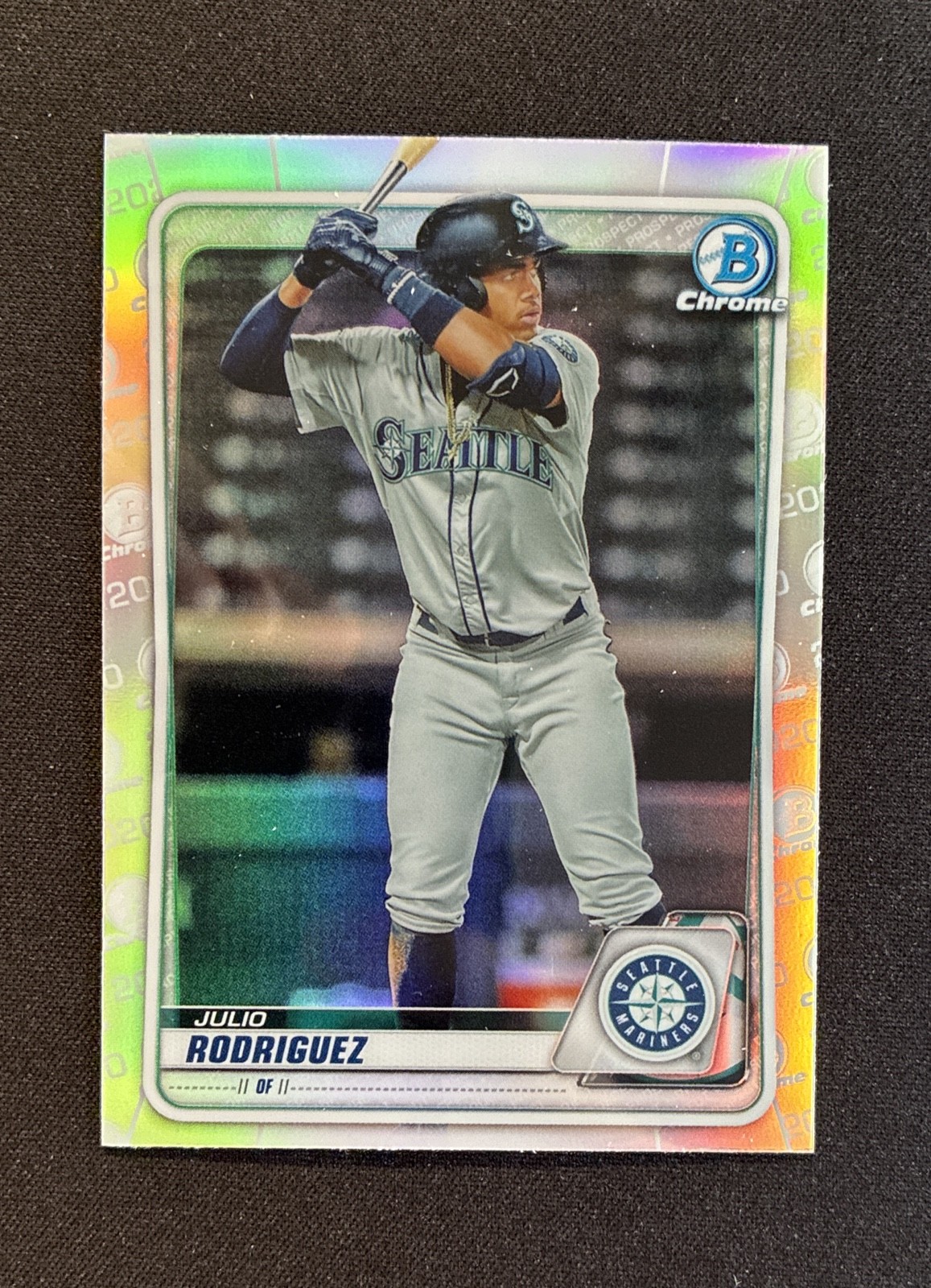 2020 Bowman Draft - Chrome Julio Rodriguez #BD-188 Refractor (RC) 2020 Bowman Draft - Chrome Julio Rodriguez #BD-188 Refractor (RC)