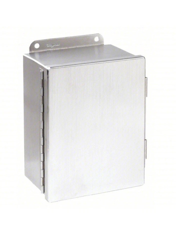 Hoffman A1008CHNFSS 304 Stainless Enclosure 10x8x4 NEMA 4X Hoffman A1008CHNFSS 304 Stainless Enclosure 10x8x4 NEMA 4X