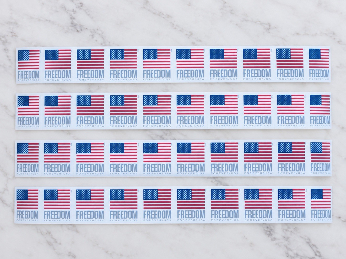40 US Forever Stamps \