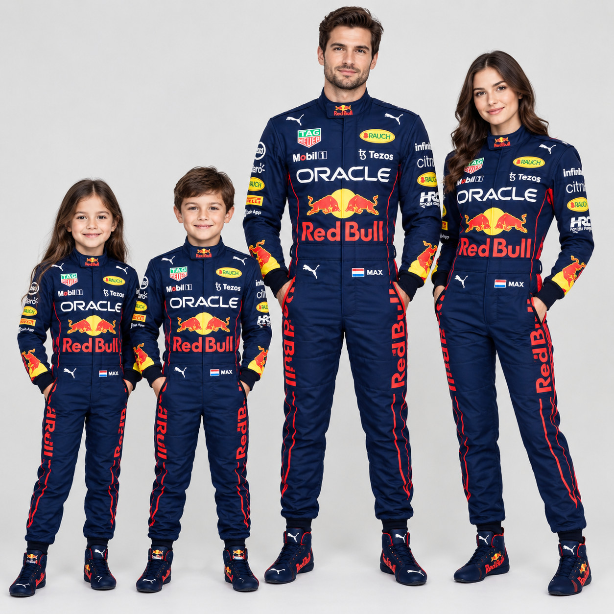 2022 Custom MAX Racing Suit Red Bull Inspired Costume for Halloween 2022 Custom MAX Racing Suit Red Bull Inspired Costume for Halloween