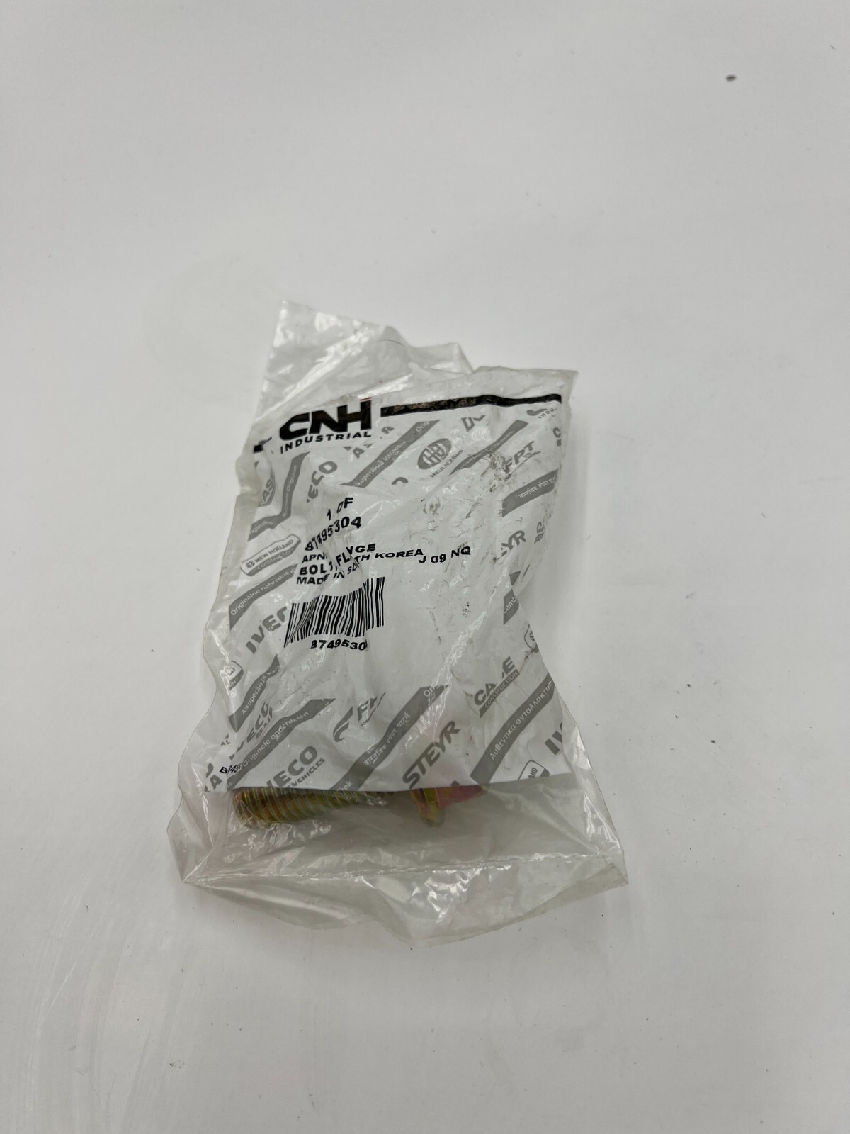 (LOT OF 20) Genuine CNH 87495304 Serrated Hex Flange Bolts for Baler / Harvester (LOT OF 20) Genuine CNH 87495304 Serrated Hex Flange Bolts for Baler / Harvester