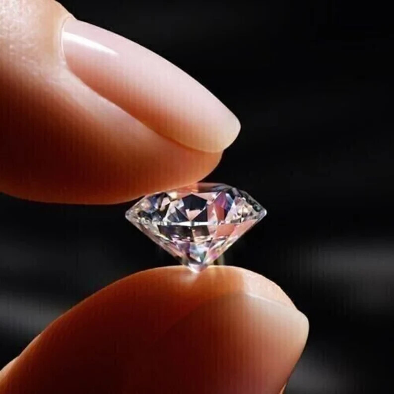 3 Ct Certified D Grade VVS1 Round Brilliant Cut Loose Natural White Diamond