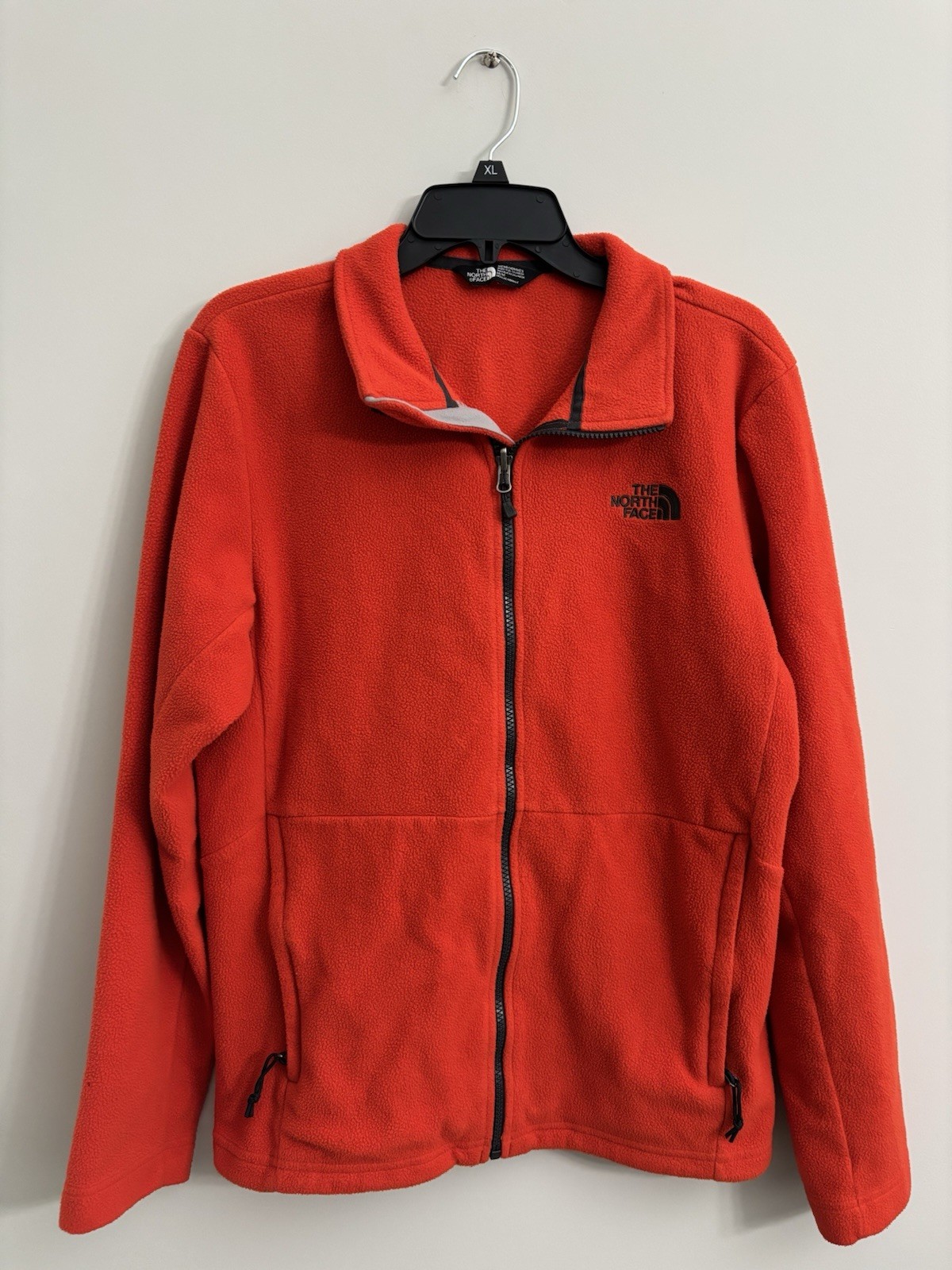 The North Face, Red Fleece Full Zip Jacket