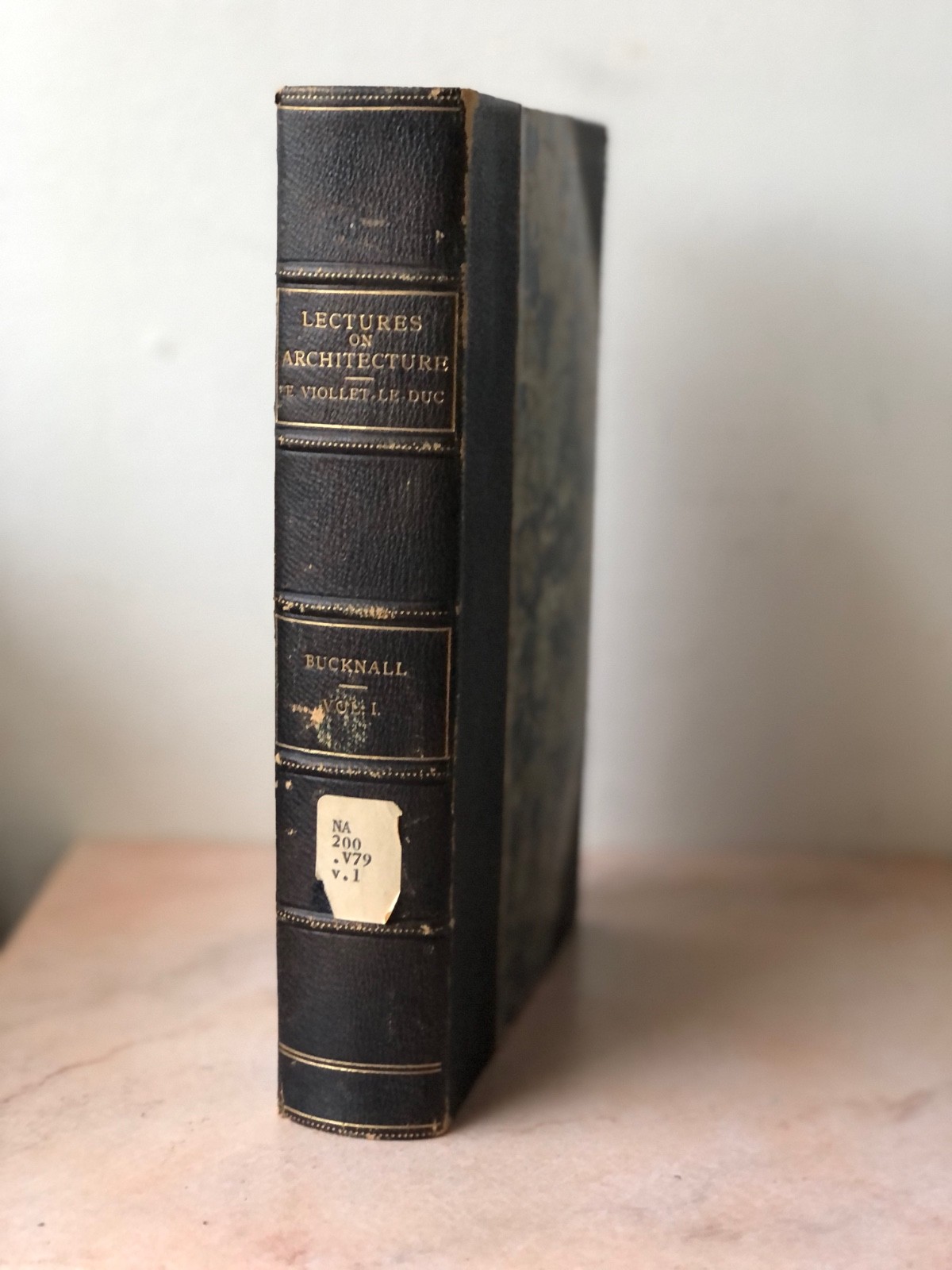 Lectures On Architecture Vol. 1 Viollet-Le-Duc, 1877 Hardcover, Ex-Art Library Lectures On Architecture Vol. 1 Viollet-Le-Duc, 1877 Hardcover, Ex-Art Library