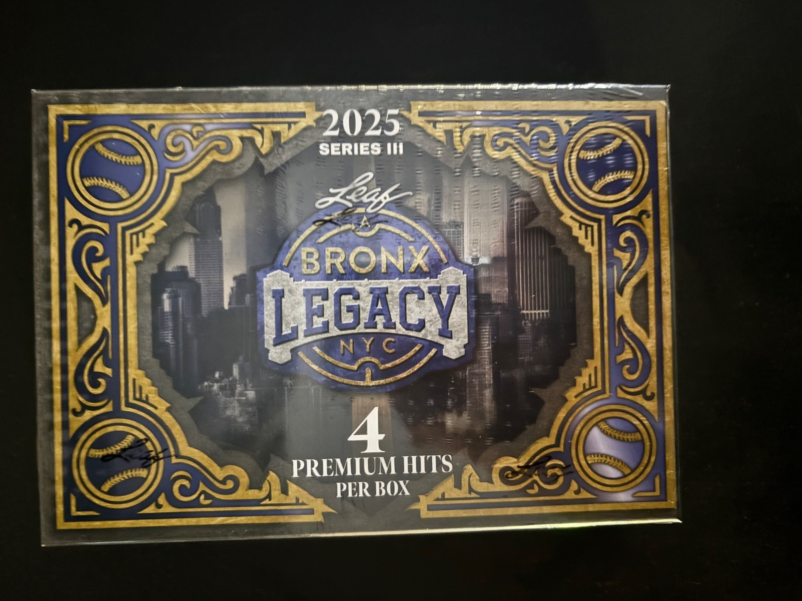 2025 Leaf Bronx Legacy Baseball Factory Sealed Hobby Box 2025 Leaf Bronx Legacy Baseball Factory Sealed Hobby Box