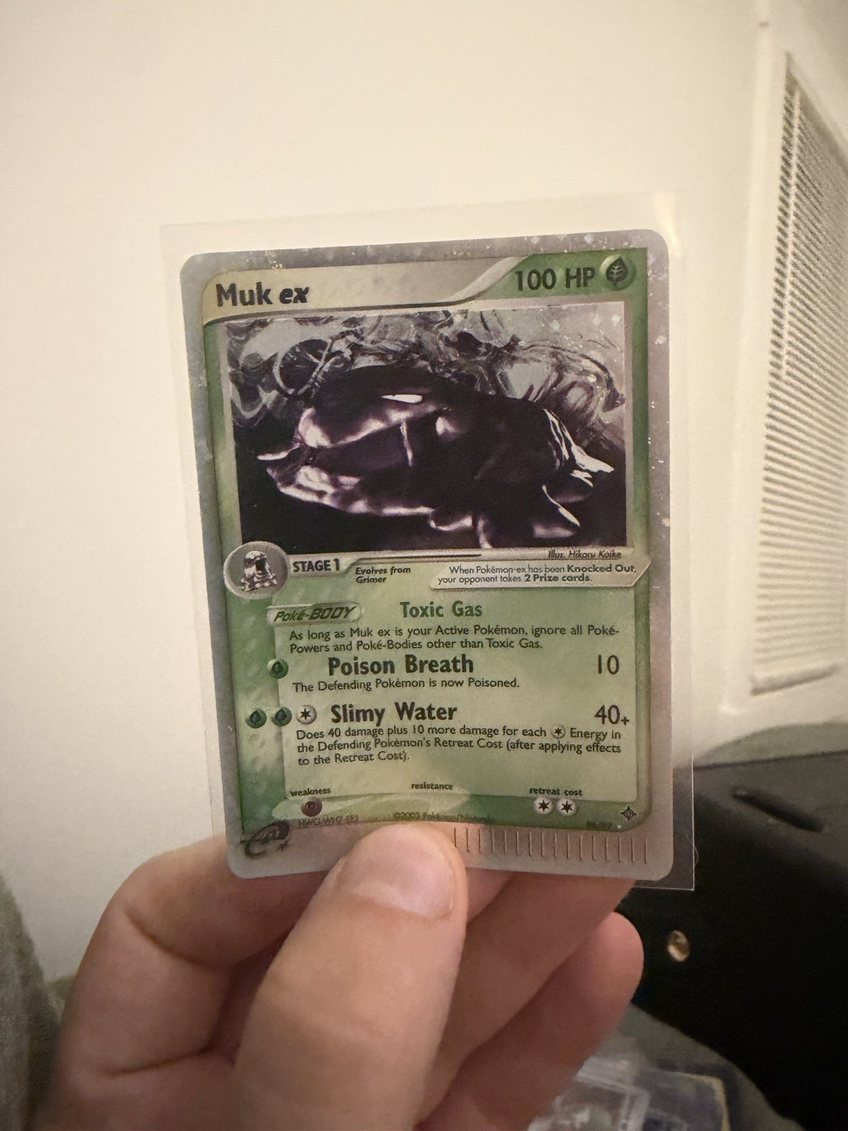 Muk ex 96/97 EX Dragon Holo Rare Pokemon Card LP