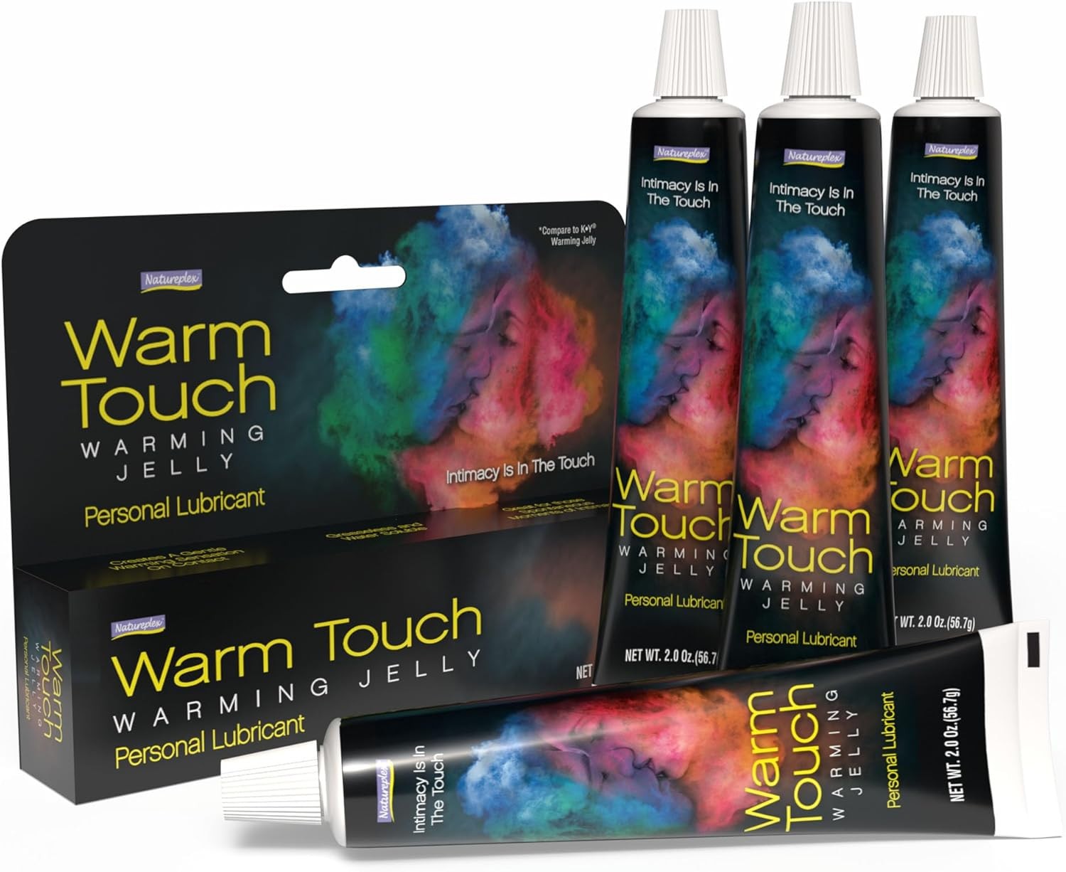 Natureplex Warm Touch Warming Jelly Lube 2 fl oz (4 Pack)