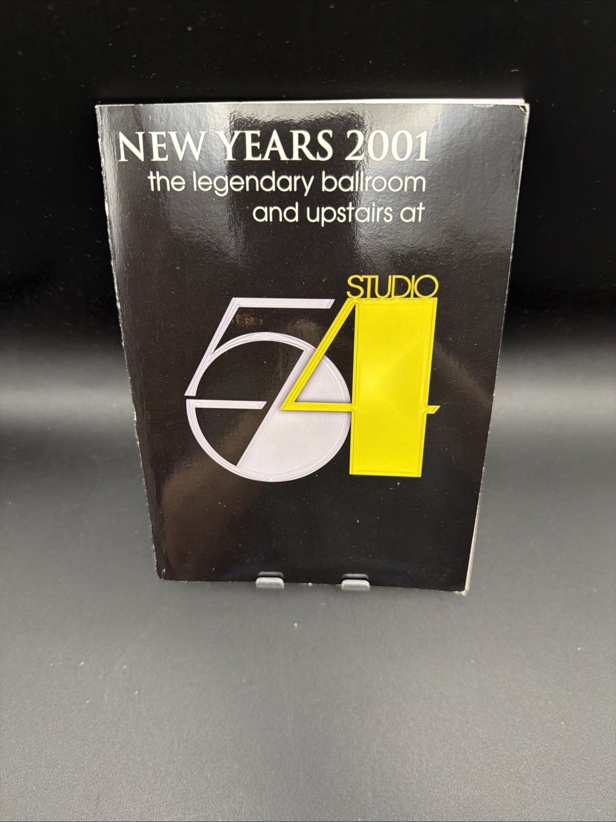 Studio 54 Original NYE 2001 Flyer Invite NYC DANCE CLUB DISCO Studio 54 Original NYE 2001 Flyer Invite NYC DANCE CLUB DISCO