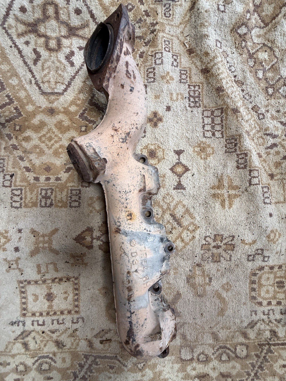 Vintage 1973 Ford Right Passenger Side Exhaust Manifold OEM D3 