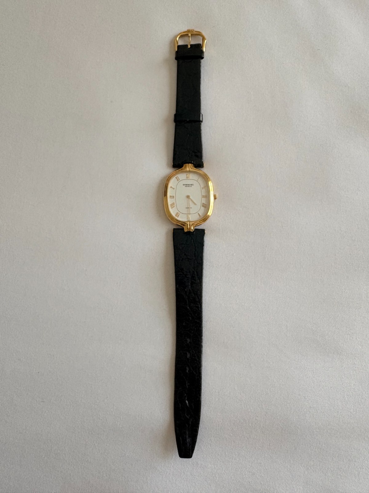 Raymond Weil Geneve Watch Vintage 18k Gold Electroplated