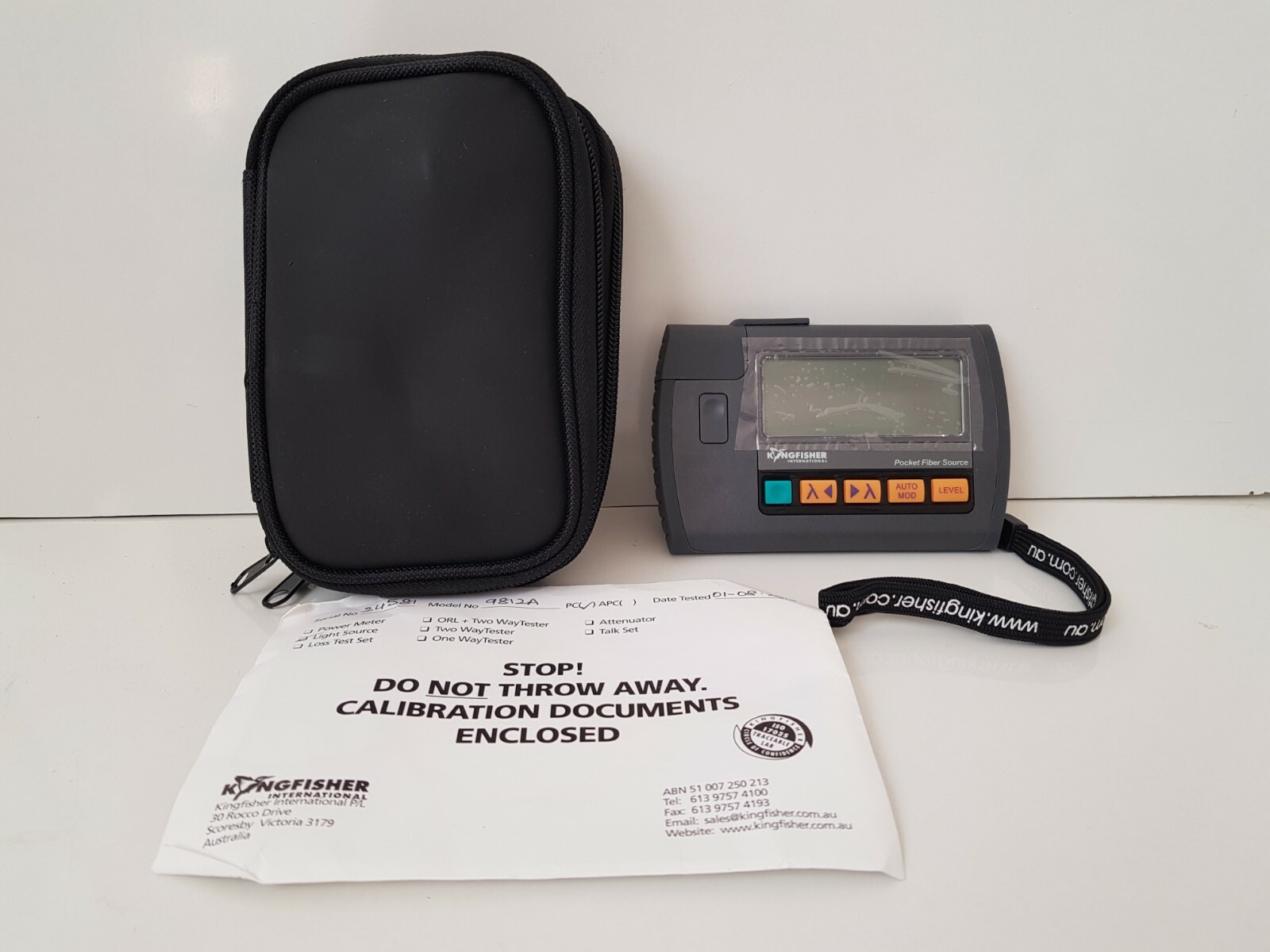 kingfisher international KI 9812A Pocet Fiber Source