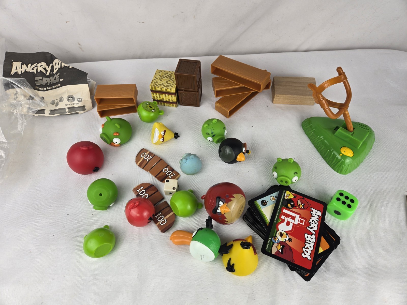 Lot Of Angry Birds Figures Big Red Bird Hal Replacement Pieces Some RARE