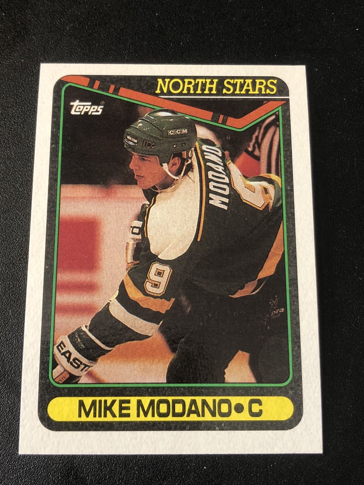 1990-91 Topps Mike Modano #348 Rookie RC HOF
