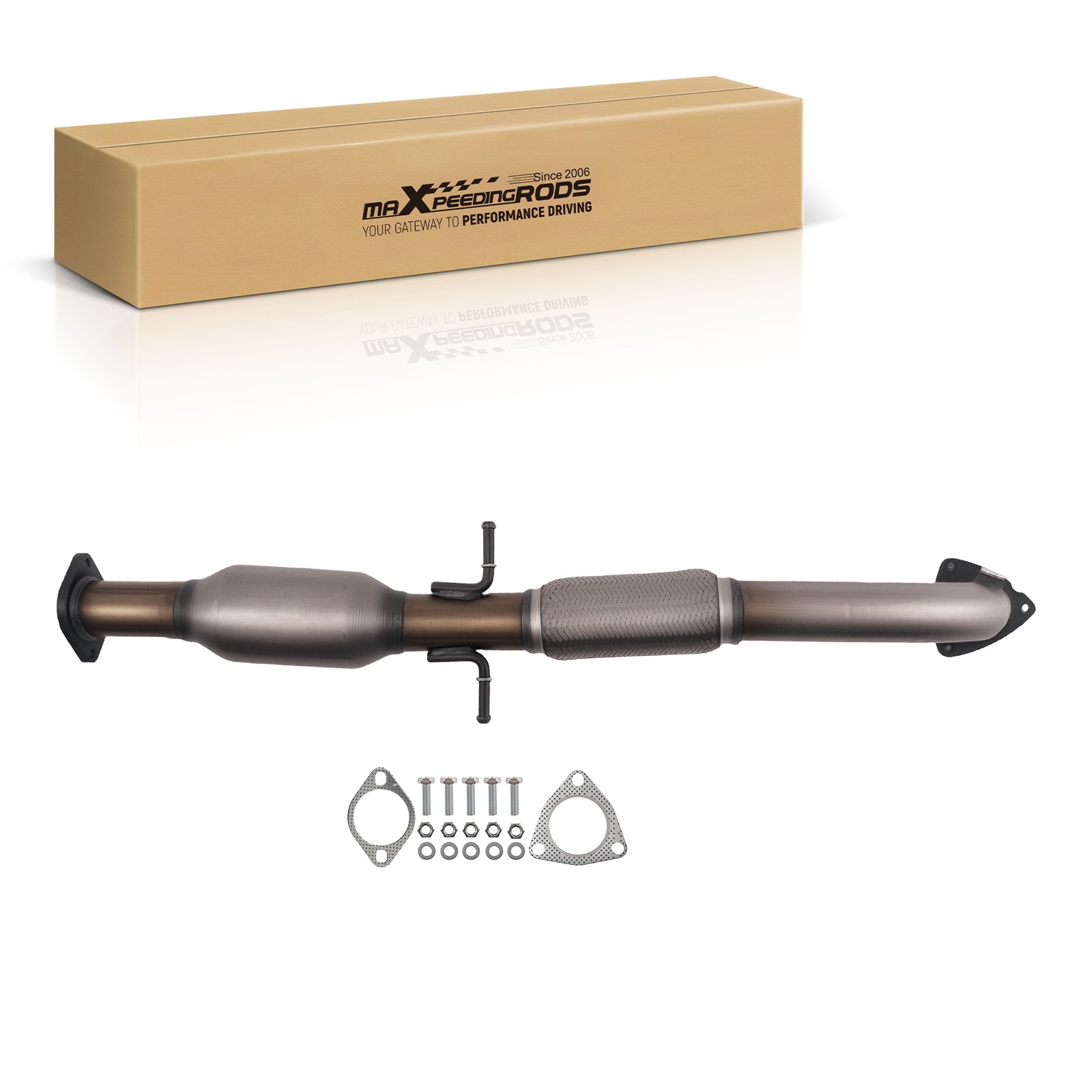 Direct Fit Catalytic Converter & Flex Pipe for Buick LaCrosse/Regal 2.4L 2011-16