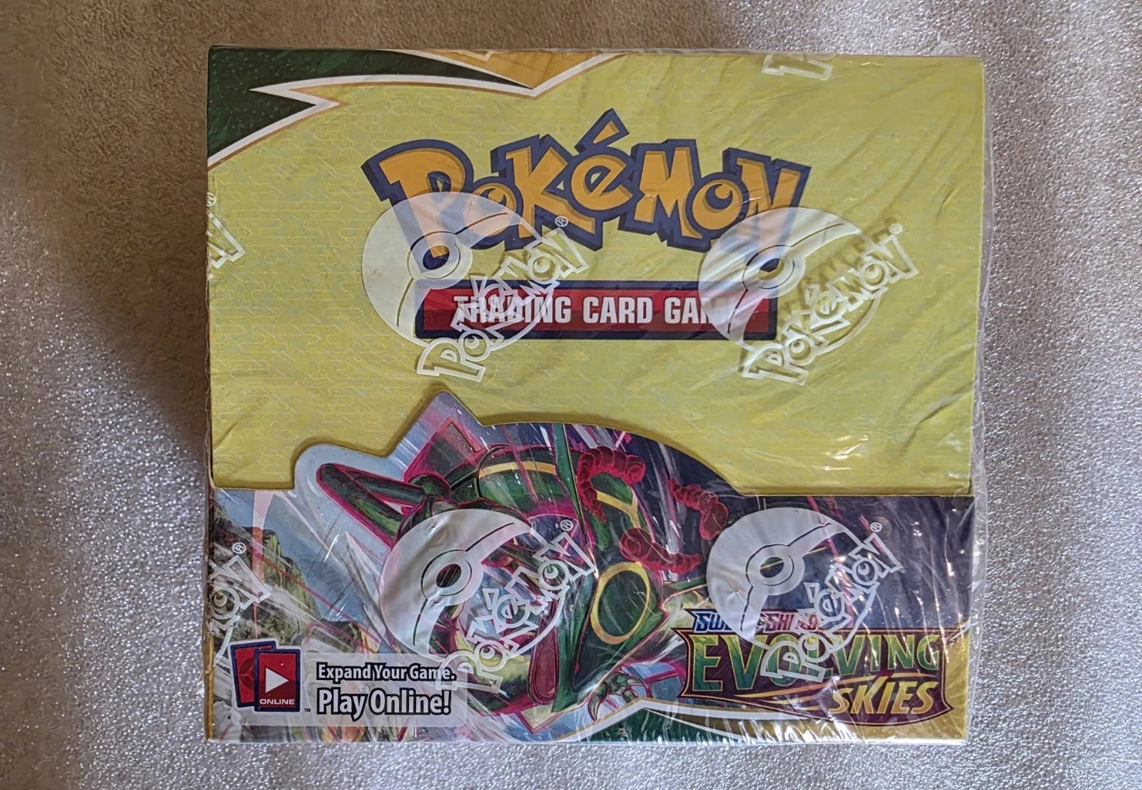 Pokemon Sword & Shield Evolving Skies Booster Box 36 Packs FACTORY Pokemon Sword & Shield Evolving Skies Booster Box 36 Packs FACTORY