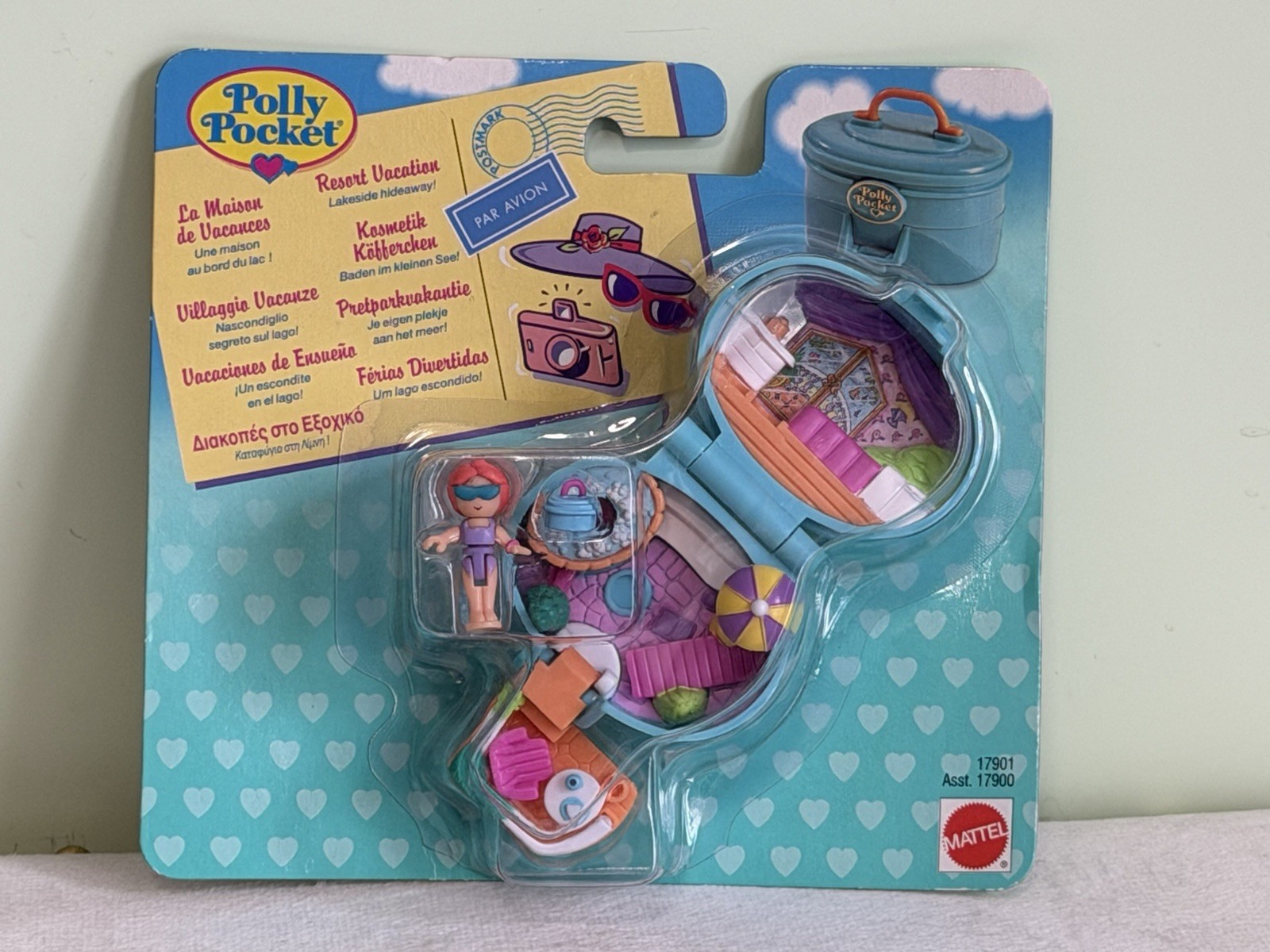 Polly Pocket SUMMER VILLA Playset 1996 Vintage Bluebird NIP NEW MOC