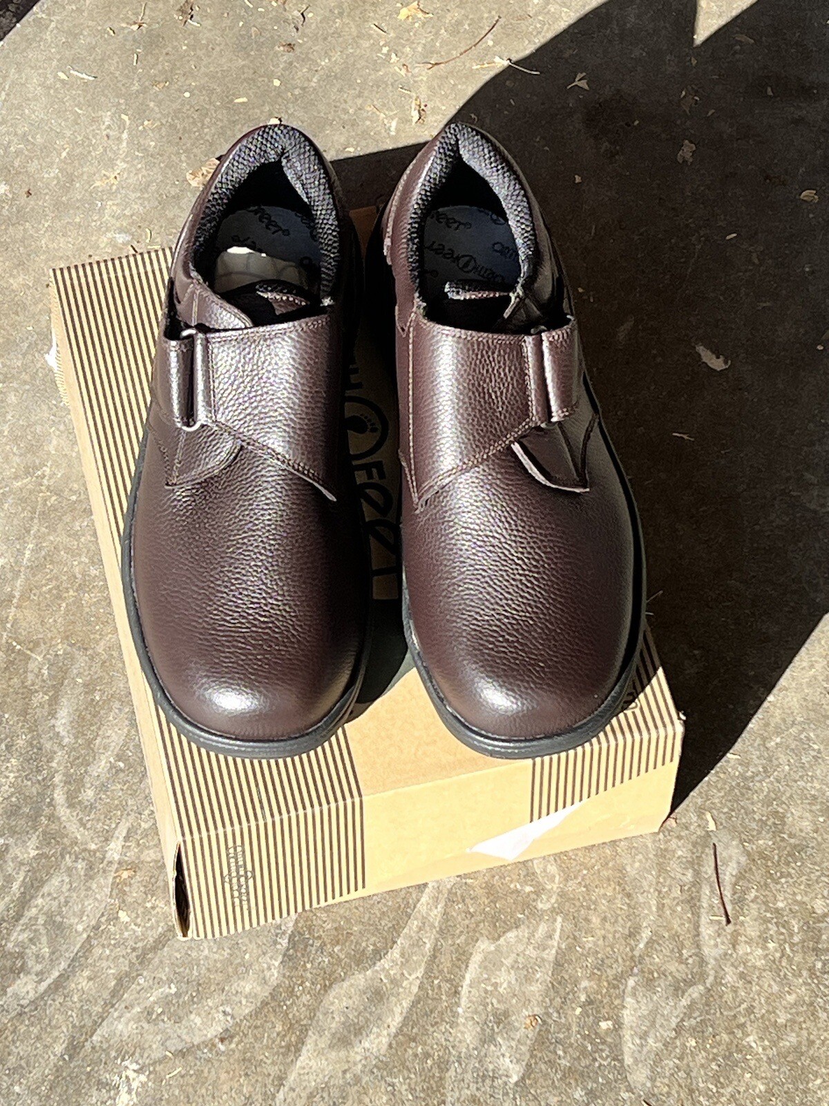 Orthofeet Broadway Brown Orthotic Men’s Shoes 520 Orthofeet Broadway Brown Orthotic Men’s Shoes 520