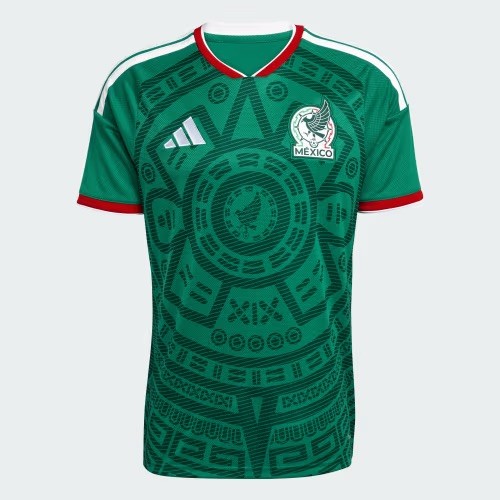 Adidas MEXICO 2026 Home Player Jersey Green SFIFA* Authentic Men\'s