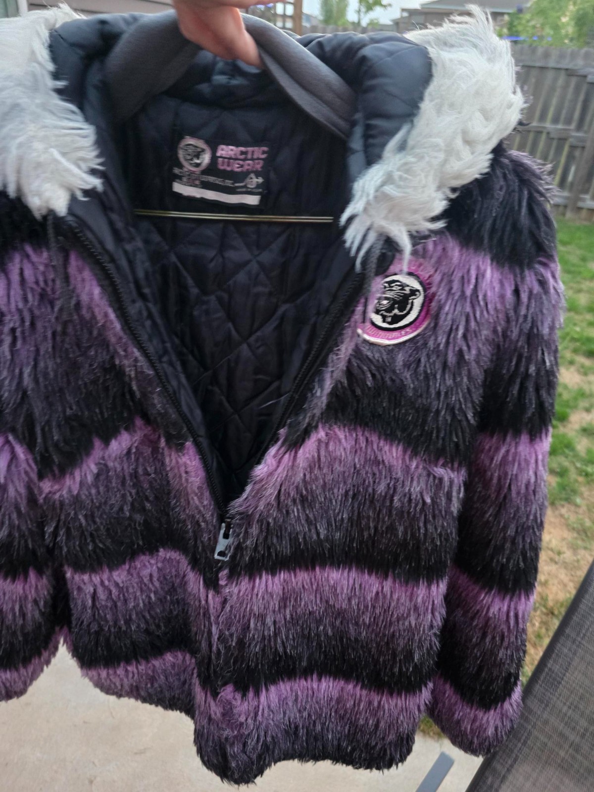 Rare Vintage Arctic Wear Norpelta Hooded Snowmobile Jacket from the 1970\'s L/XL