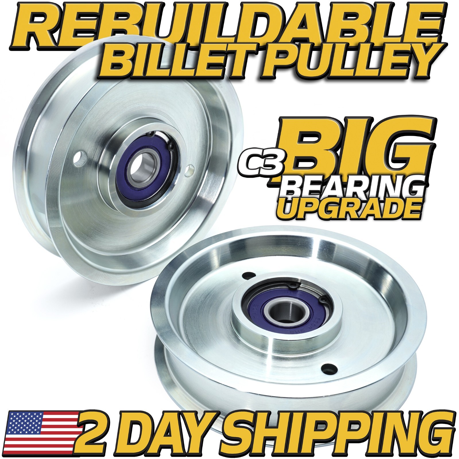 2 Pk Idler Pulley 5-1/2\