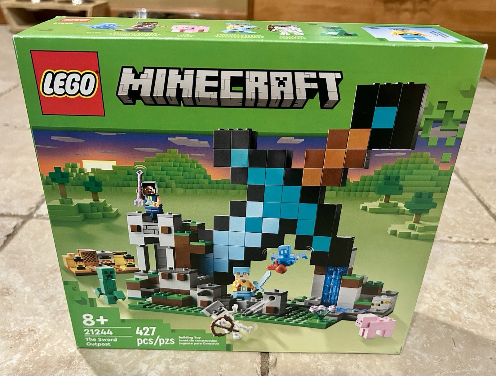 LEGO Minecraft: The Sword Outpost (21244) New Sealed. LEGO Minecraft: The Sword Outpost (21244) New Sealed.