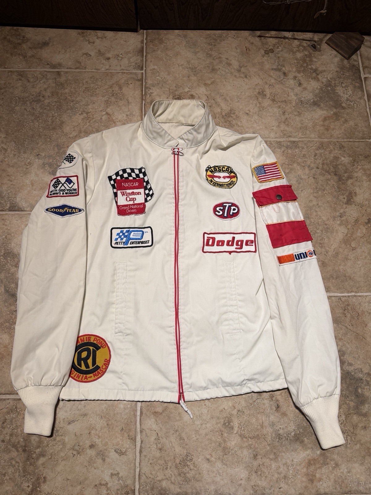 Vintage 70s/80s RARE Daytona Speedway Winston Cup NRA Racing Jacket Size Medium Vintage 70s/80s RARE Daytona Speedway Winston Cup NRA Racing Jacket Size Medium