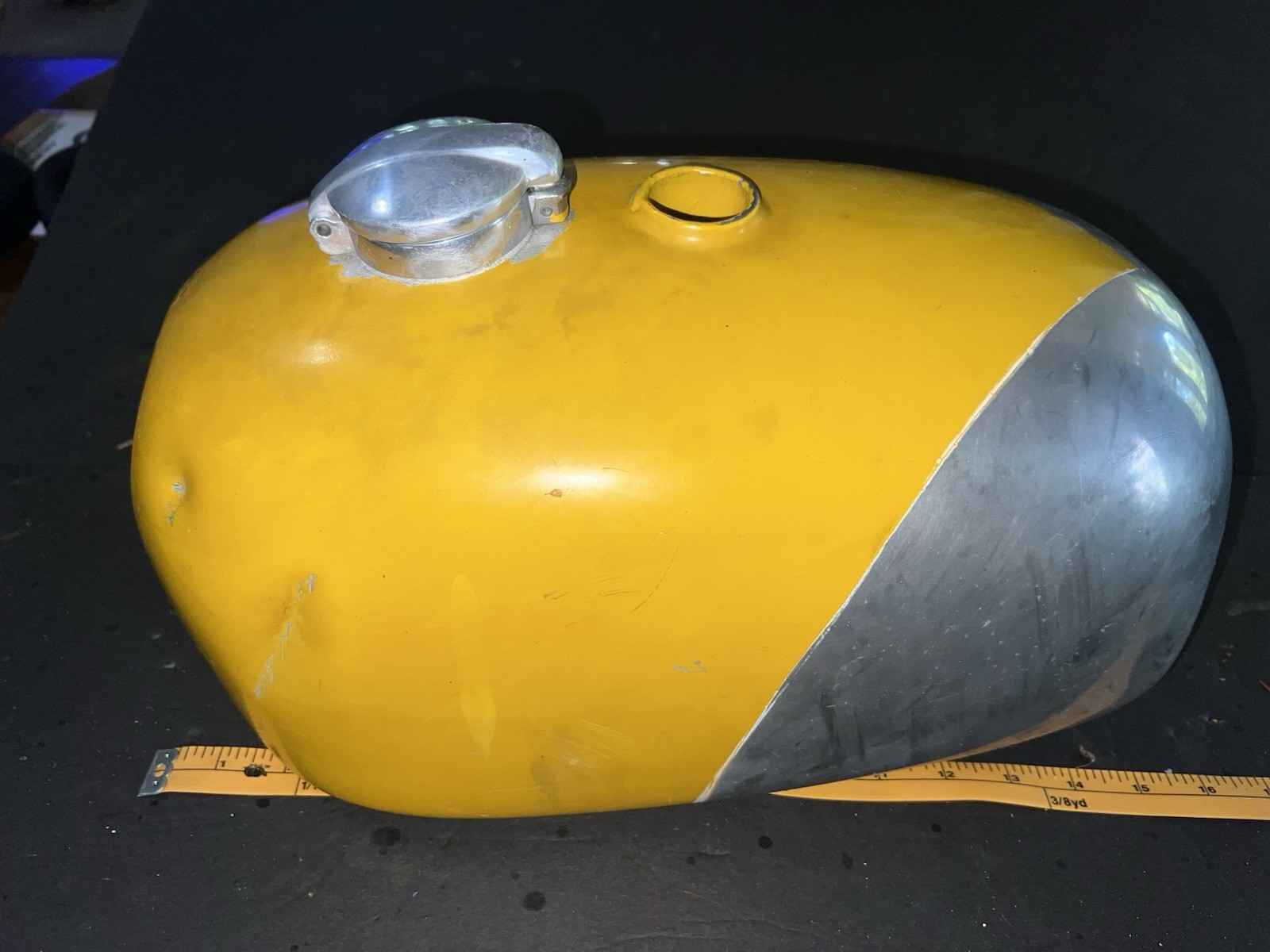 Vintage OEM 1970 BSA Victor Special 441 Aluminum-Sided Motorcycle Fuel Tank Vintage OEM 1970 BSA Victor Special 441 Aluminum-Sided Motorcycle Fuel Tank