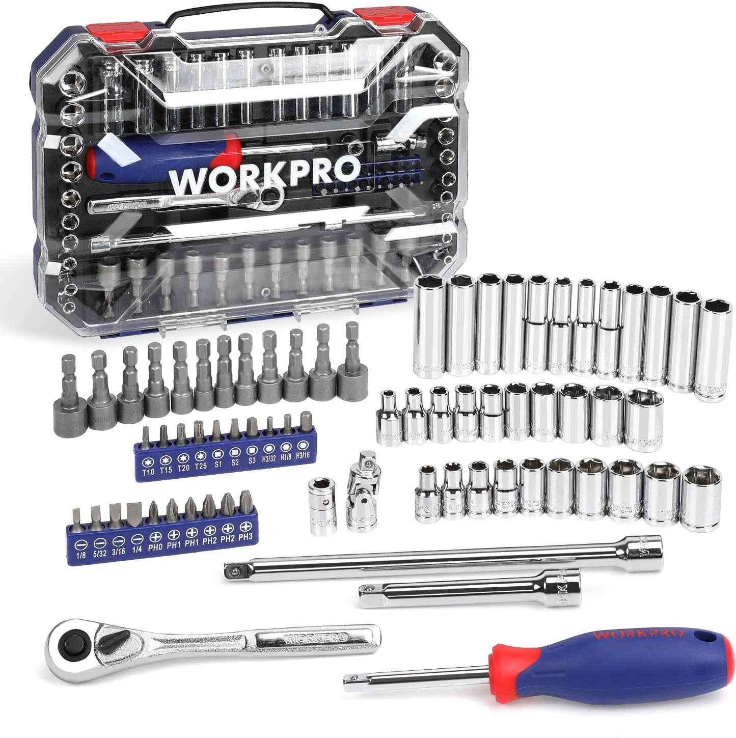 WORKPRO 70Piece 1/4\