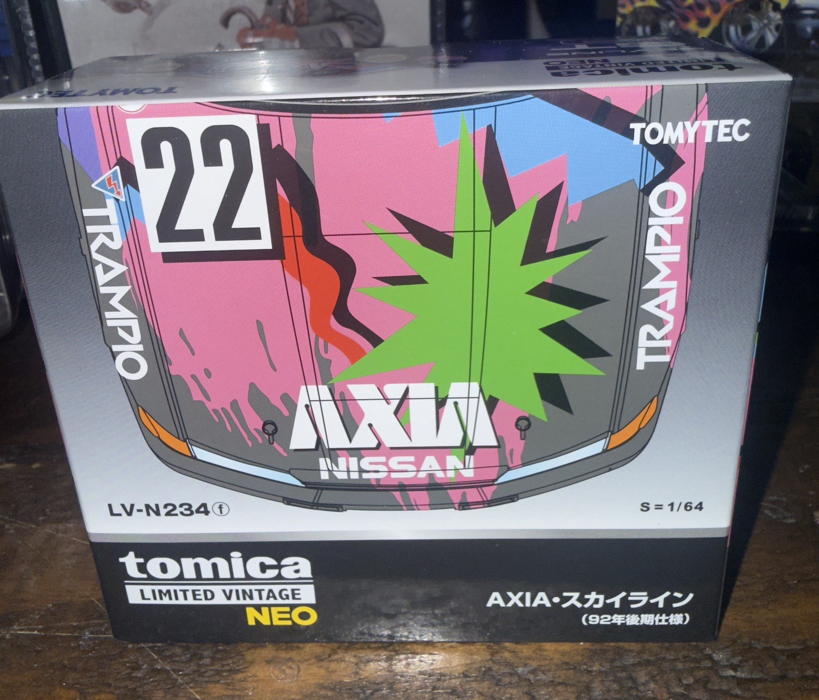 Tomytec Tomica Limited Vintage Neo 1/64 LV-N234f AXIA Skyline Late 1992 New