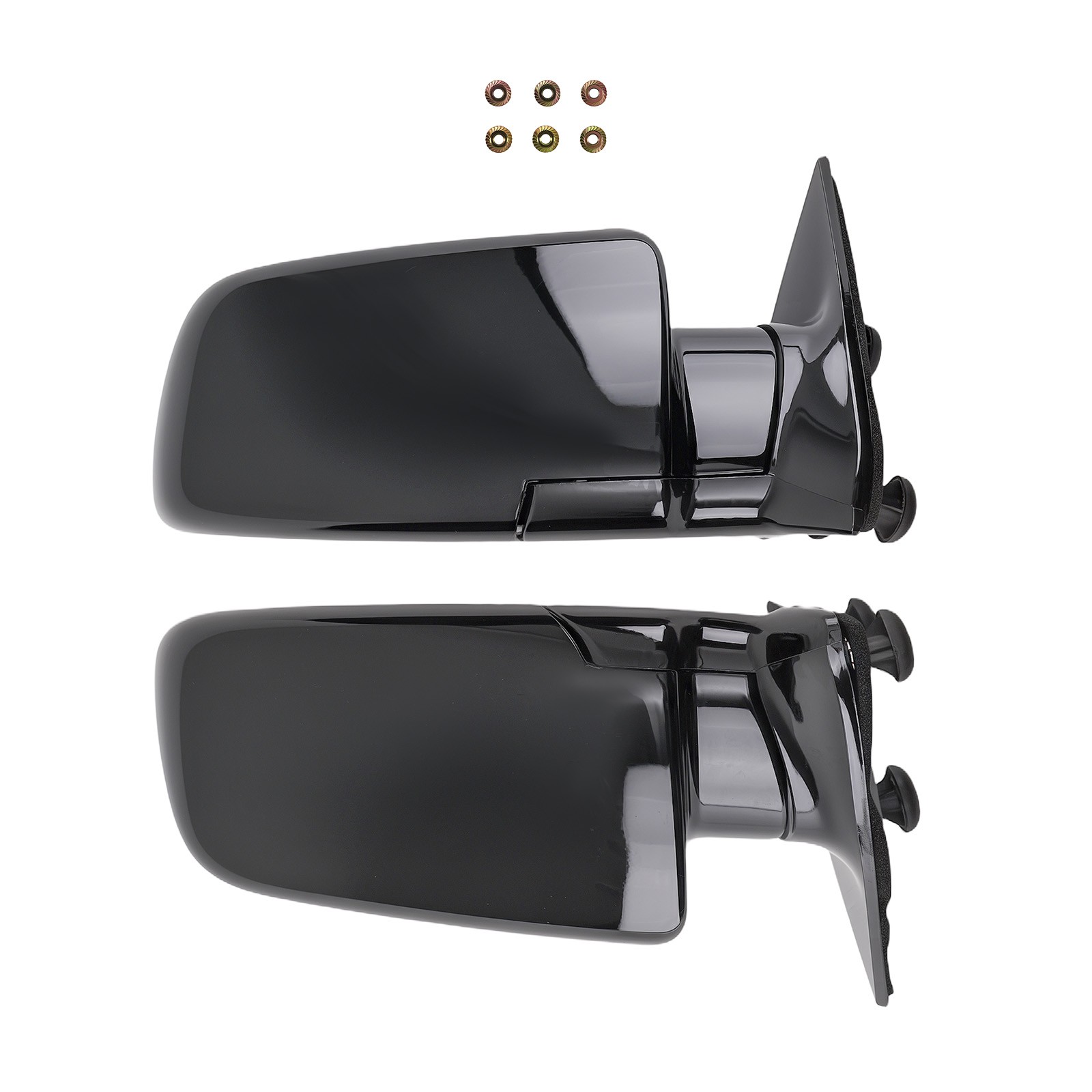 Manual Adjust Mirror Set for Chevrolet C1500 Blazer 88-00 GM1320123 Left Right