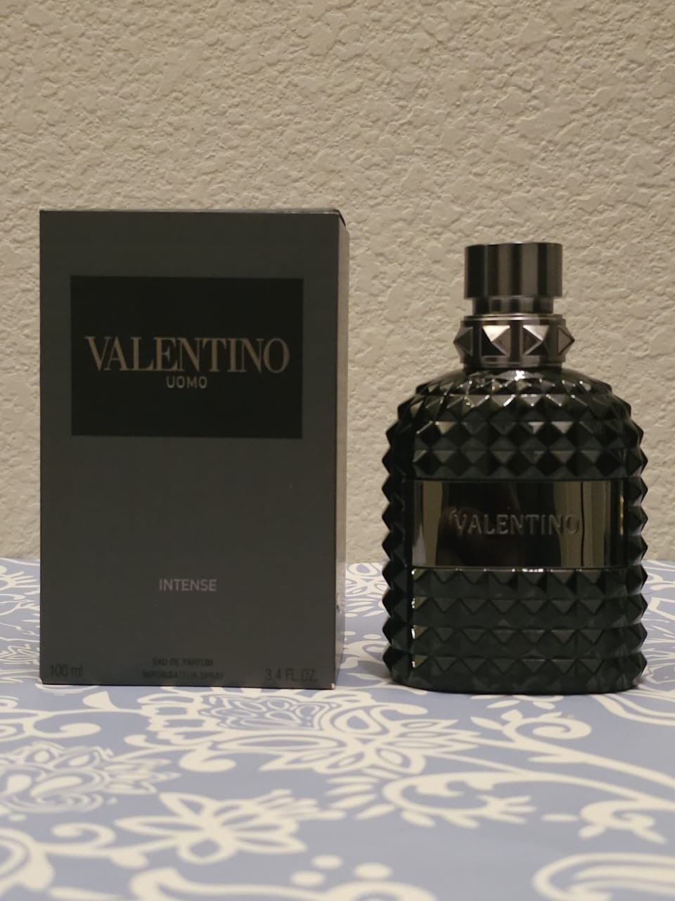 Valentino Uomo Intense EDP Spray 3.4 oz / 100 mL Men\'s Cologne New Sealed