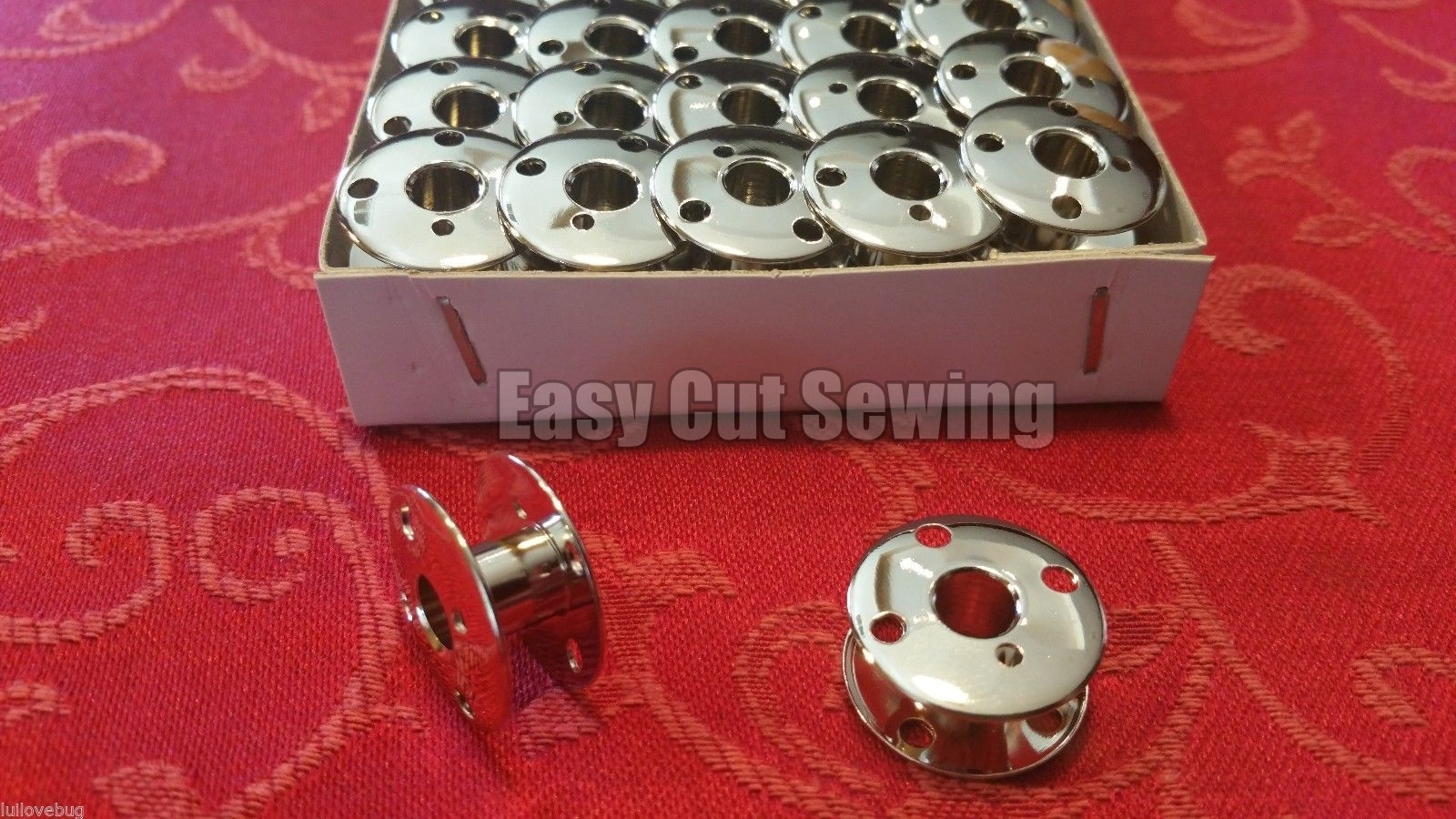 10 Metal Bobbins Singer 66,99,99k,201,201-2,1022,192  Metal  GENUINE Singer 