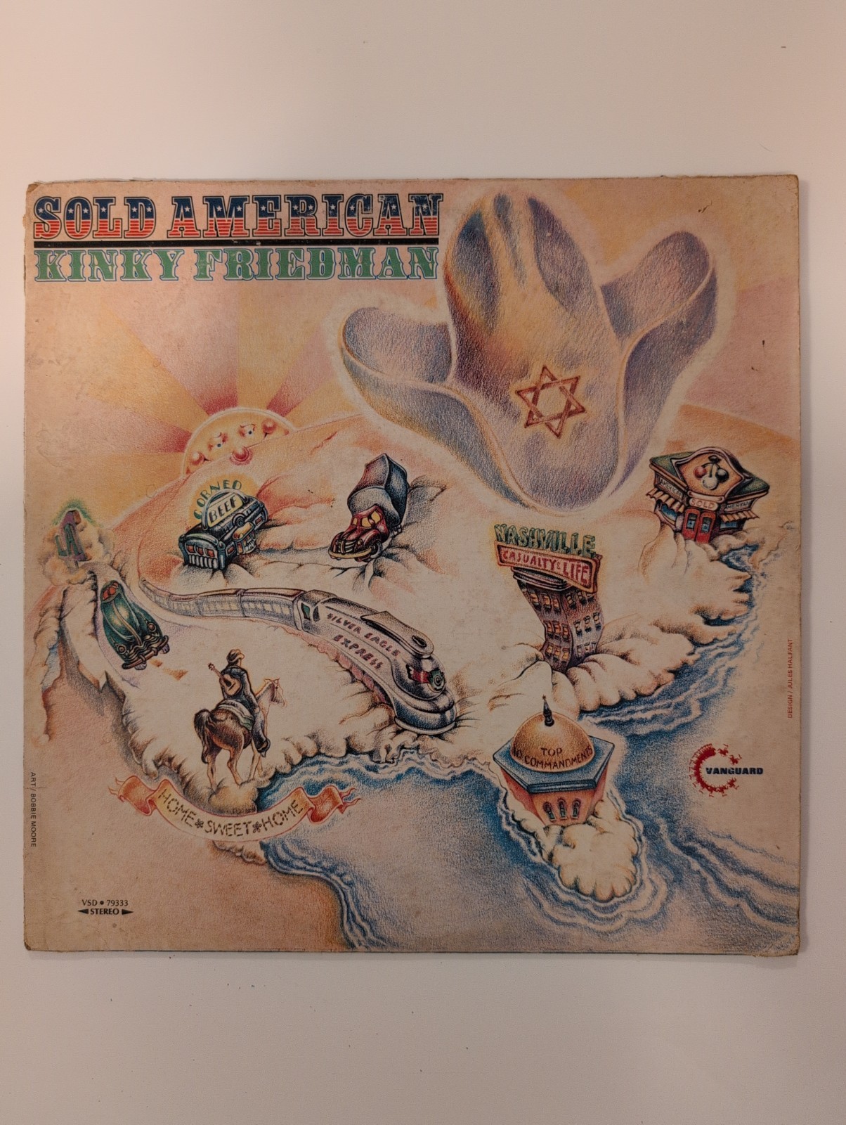 Kinky Friedman SOLD AMERICAN 1973 Vinyl LP Vtg Pre-owned VSD 79333 Stereo Kinky Friedman SOLD AMERICAN 1973 Vinyl LP Vtg Pre-owned VSD 79333 Stereo