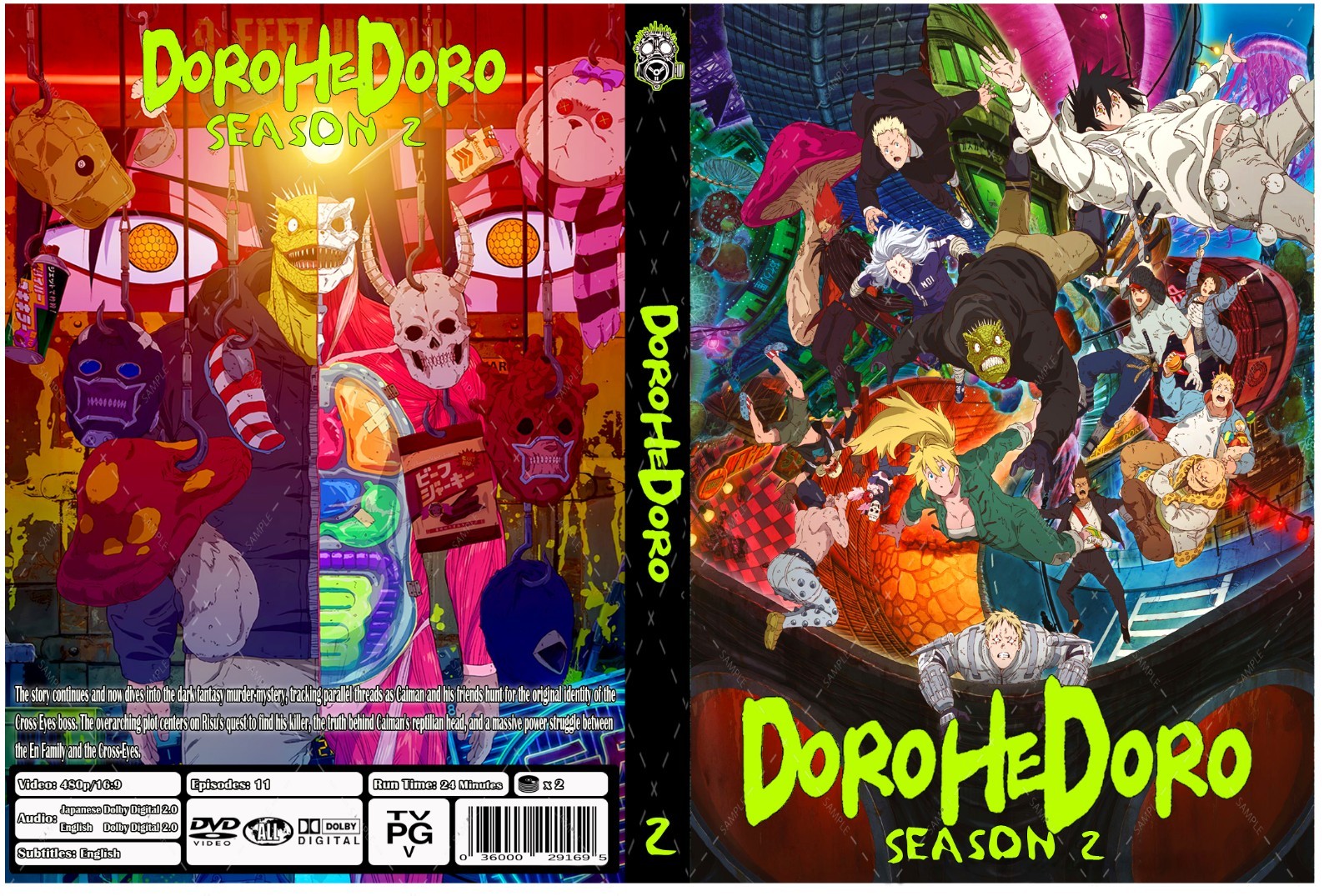 Dorohedoro Anime Series Season 2 Episodes 1-11 Dual Audio English/Japanese Dorohedoro Anime Series Season 2 Episodes 1-11 Dual Audio English/Japanese