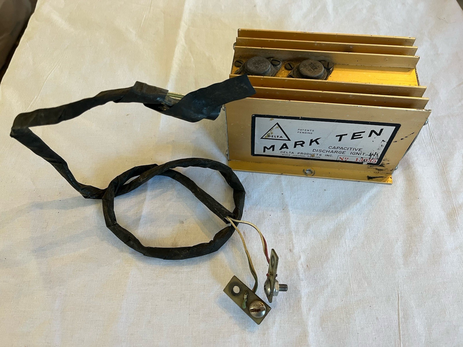 Vtg Delta Products Mark Ten Capacitive Discharge Ignition Motion Performance