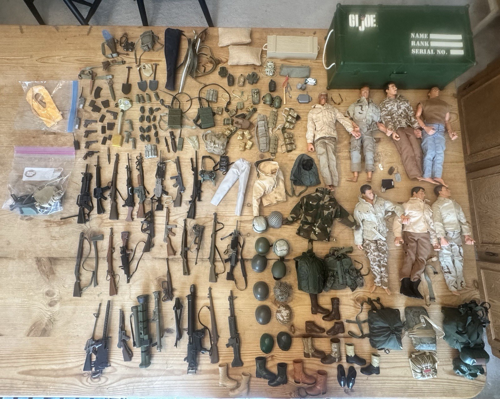 Vintage GI Joe Action figure Lot