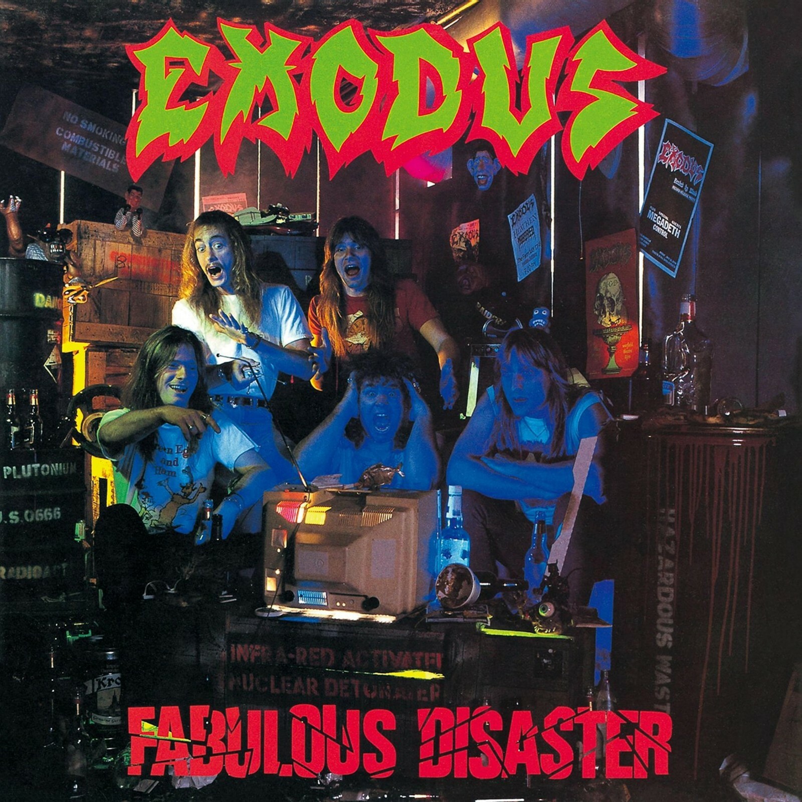 EXODUS Fabulous Disaster BANNER HUGE 4X4 Ft Fabric Poster Tapestry Flag art